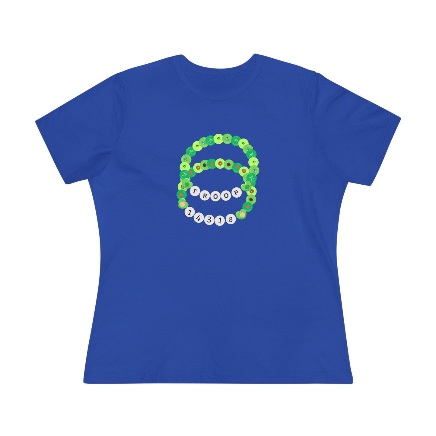 Girl Scout Troop Bracelet Tee - Women's - ✨ Show Your Troop Pride! ✨ - Whippie's