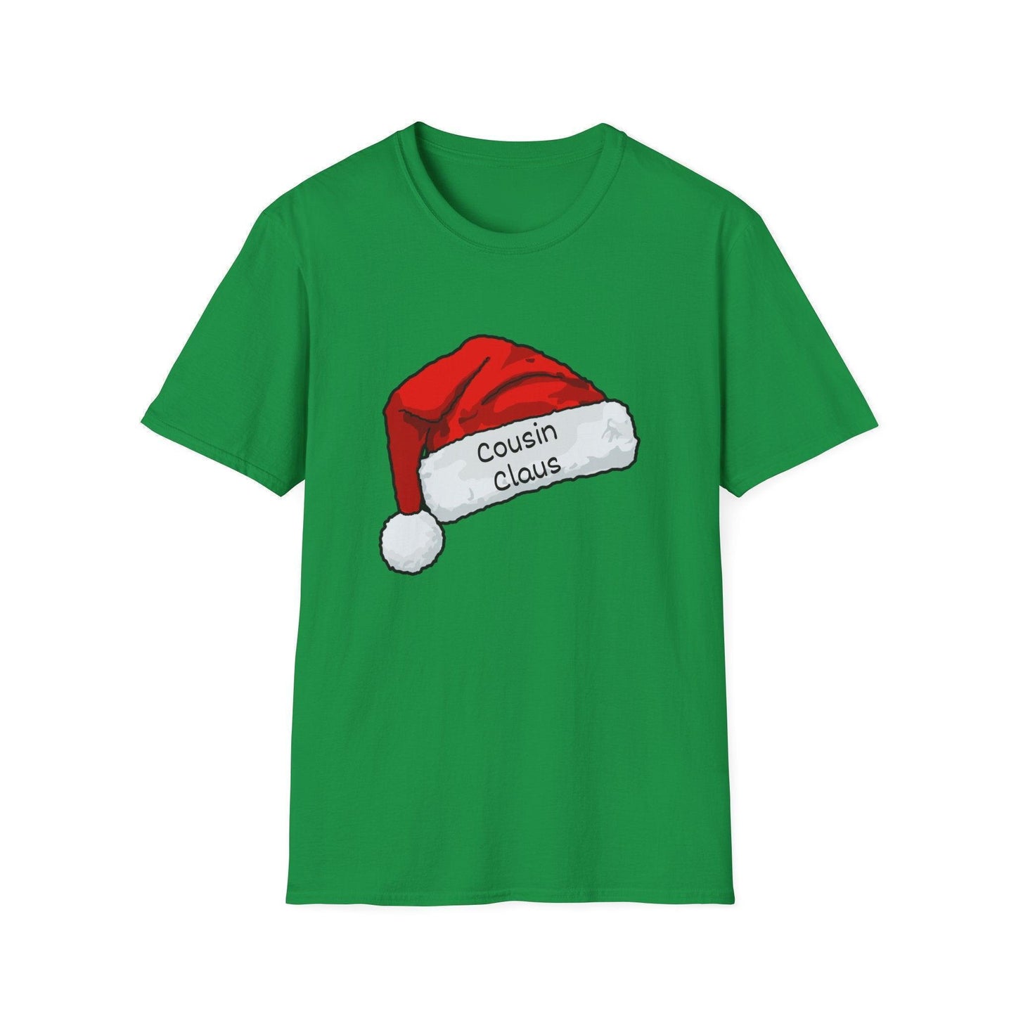 Cousin Claus: The Coolest Santa in Town ๐
- Unisex Softstyle T-shirt - Whippie's