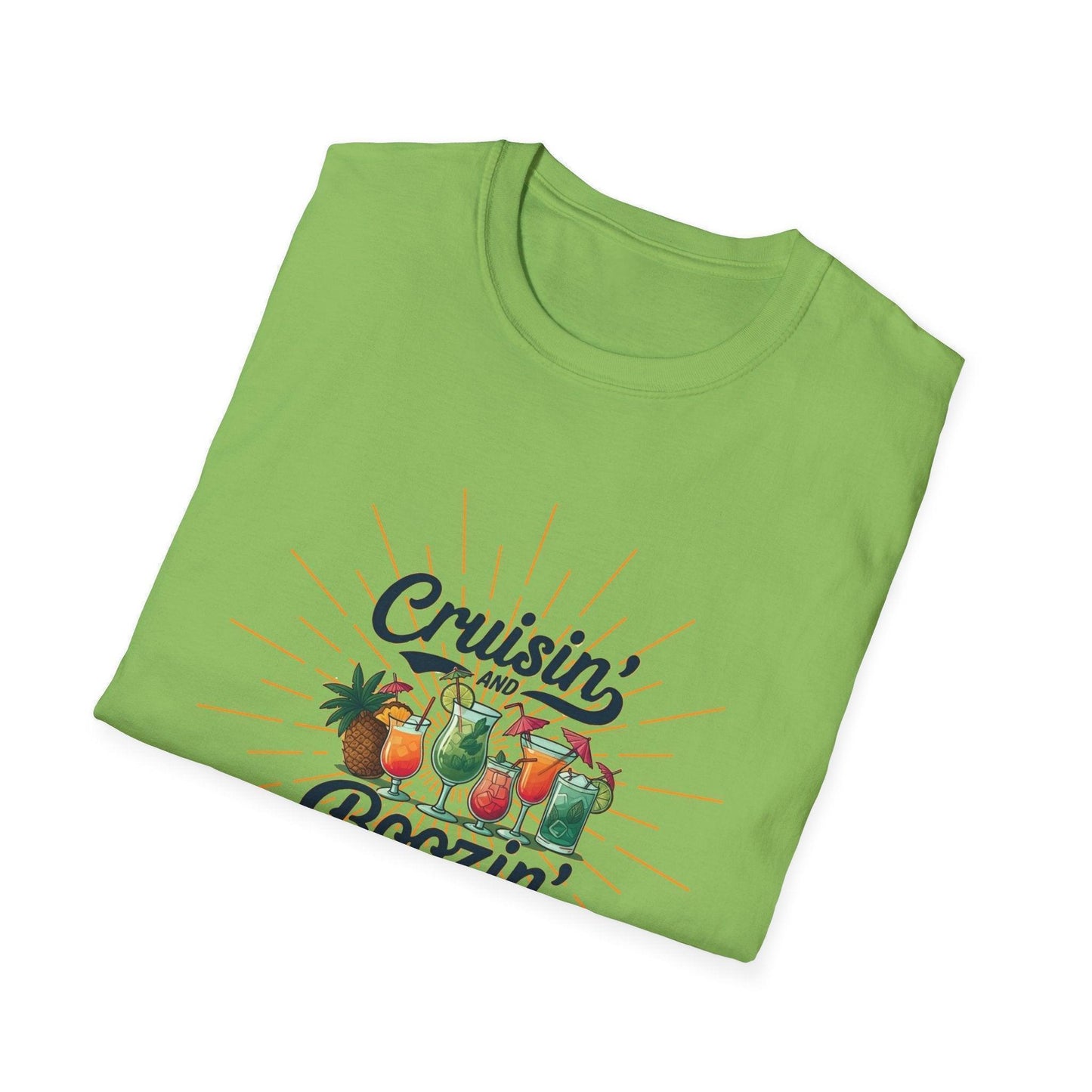 Cruisin' and Boozin Unisex Tee ๐ณ๏ธ๐น - Whippie's