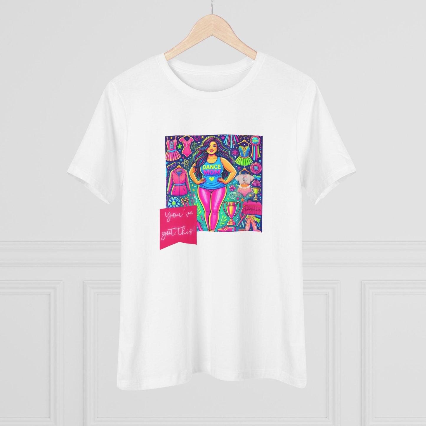 You've Got This! Dance Mom (Curvy Mom) - A Spark ling Performance ⭐️- Women's Softstyle Tee - Whippie's