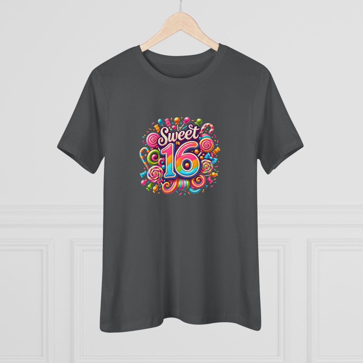 Sweet 16 Tee - Let's Celebrate! 🎉🍭 - Women's Softstyle Tee - Whippie's