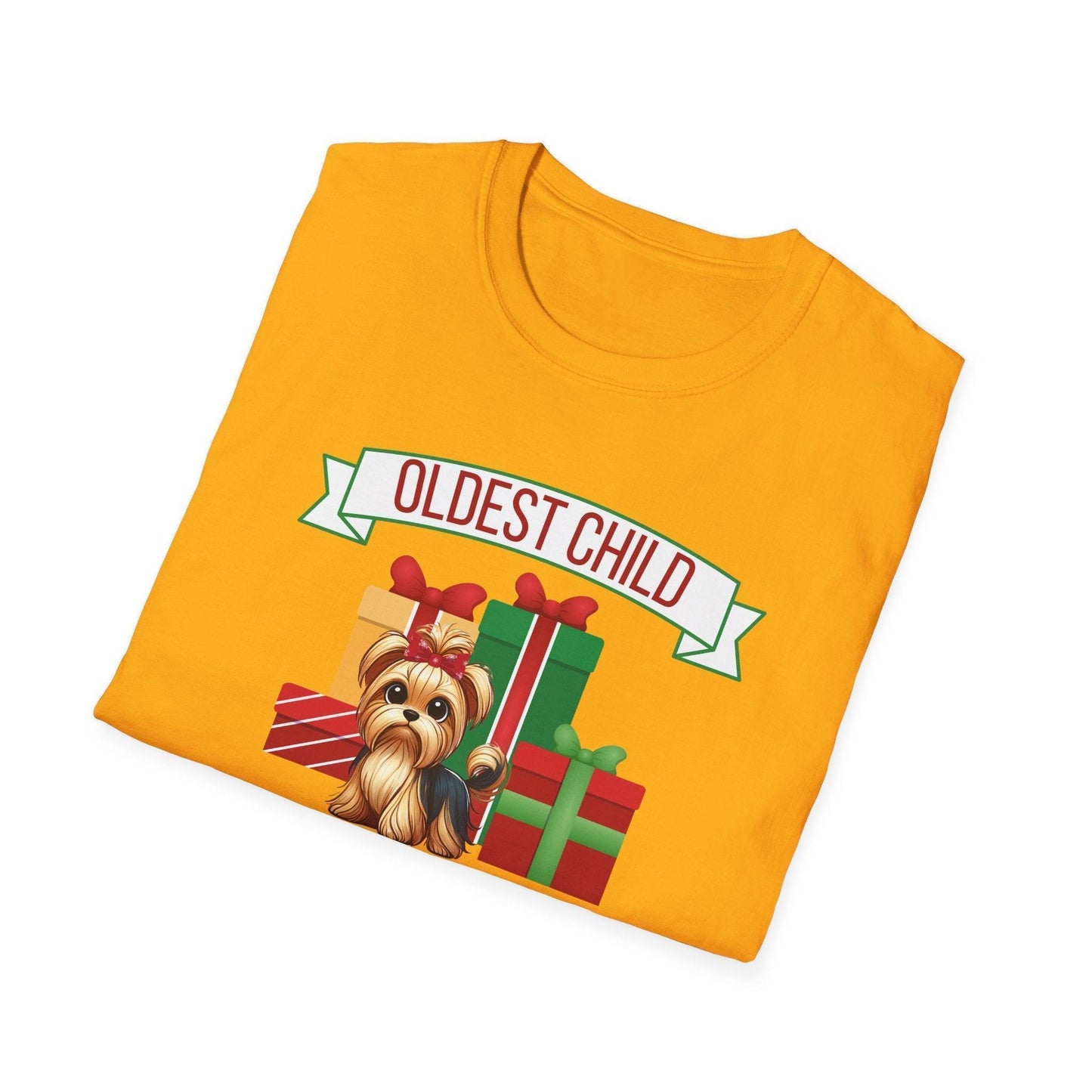 The Oldest Child, The Favorite 🎁🐶 Yorkie - Unisex Tee! 🎁👑 - Whippie's