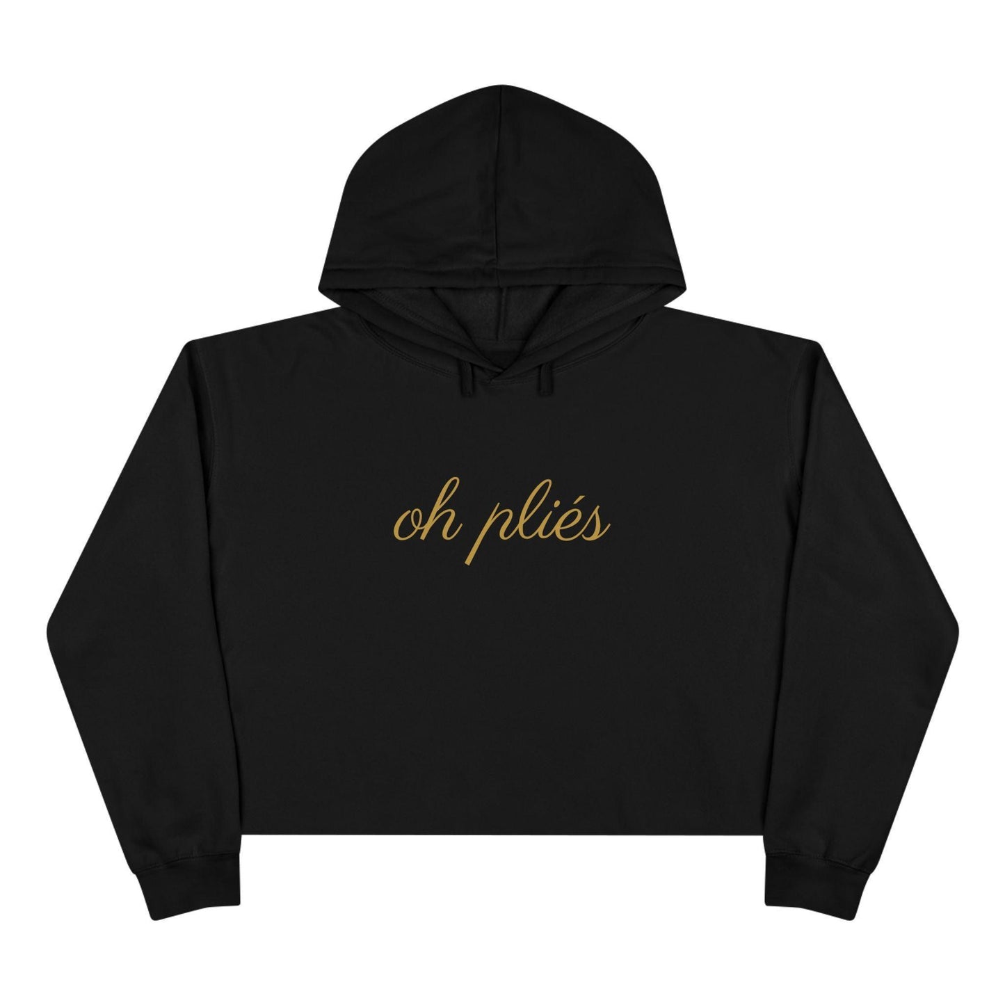 ✨ Oh Pliés ✨ Women's Cropped Hoodie 💖 - Whippie's