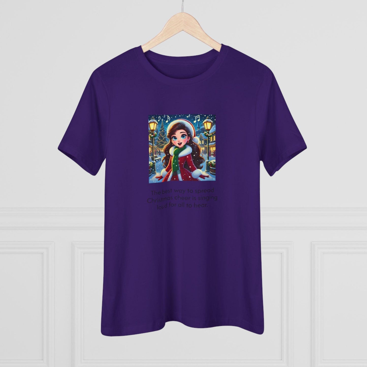 Caroler - Christmas Cheer - BHLBE Girl - Women's Tee - Whippie's