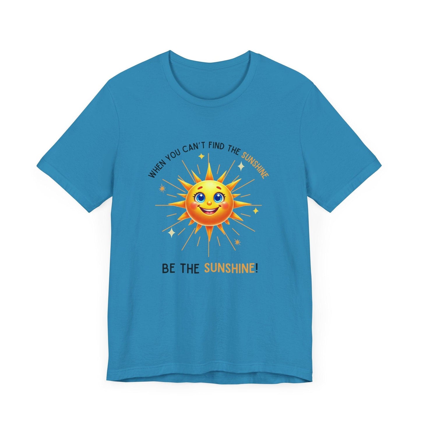 Be the Sunshine - Unisex Jersey Tee - ☀️ Let Your Inner Light Shine! ☀️ - Whippie's