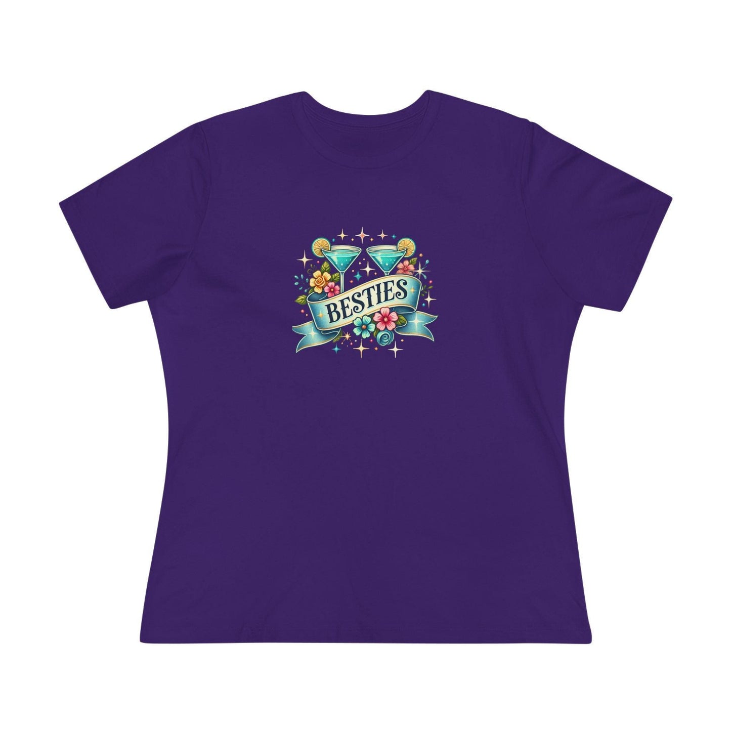 Besties - Two Cocktails - Women's Softstyle Tee - Whippie's