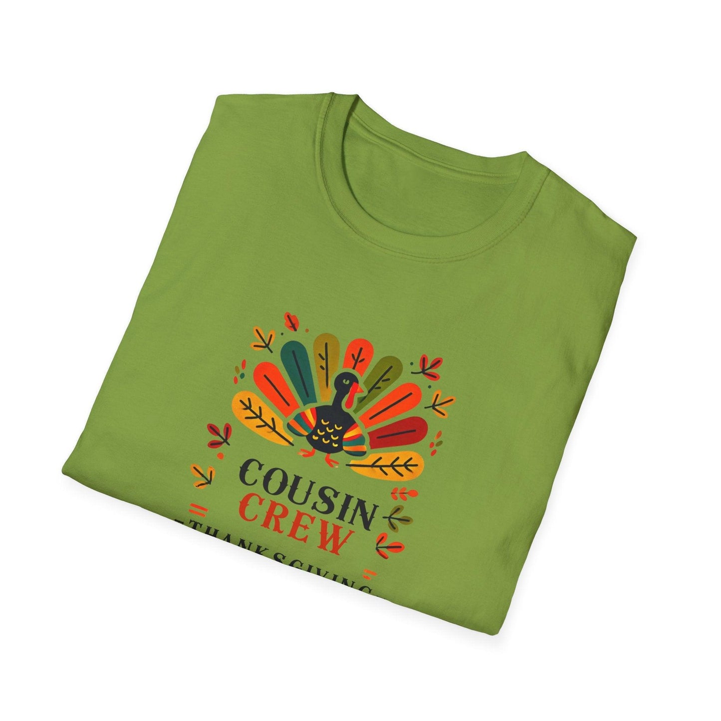 Thanksgiving Cousin Crew - Gobble 'Til You Wobble with Your Favorite Cousins! 🦃🍁 Unisex T-Shirt - Whippie's