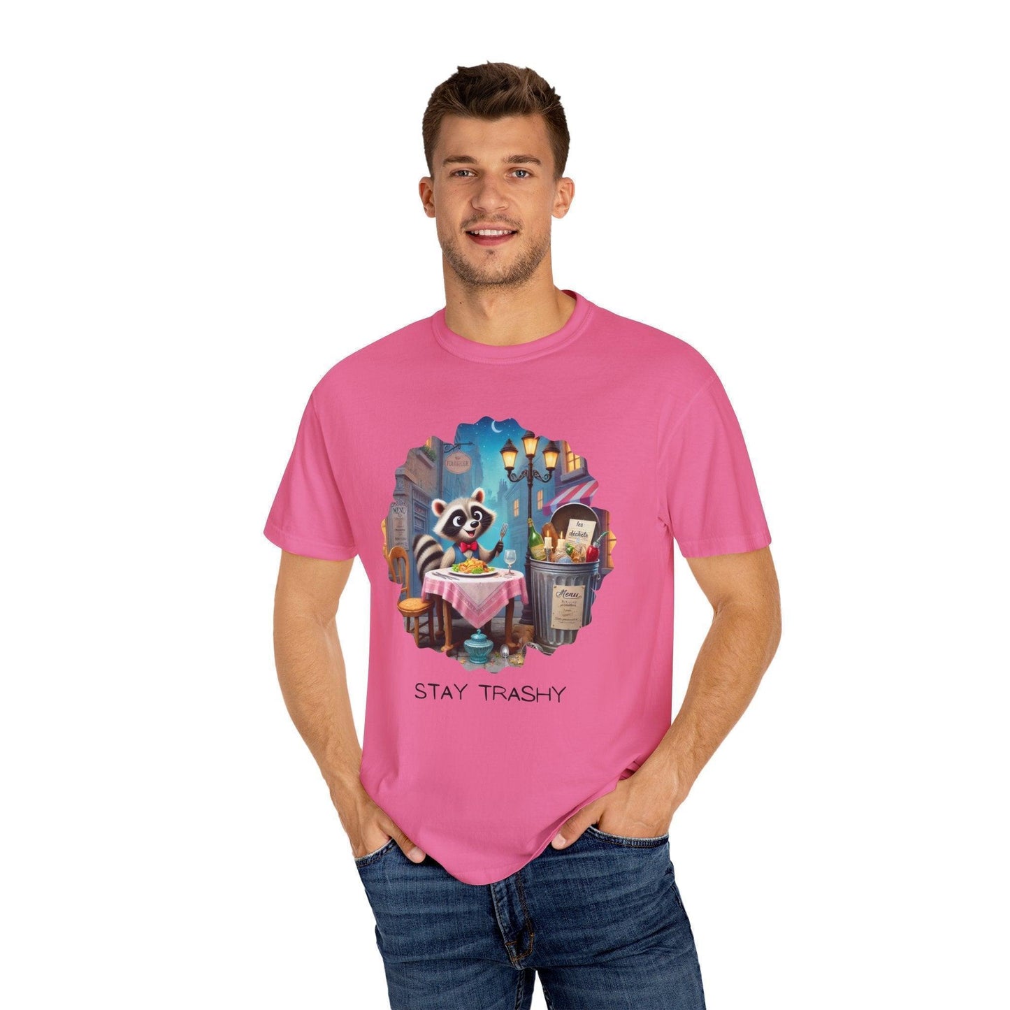 Stay Trashy! 🦝 🗑️ Unisex Tee - Comfort Colors ✨ - Whippie's