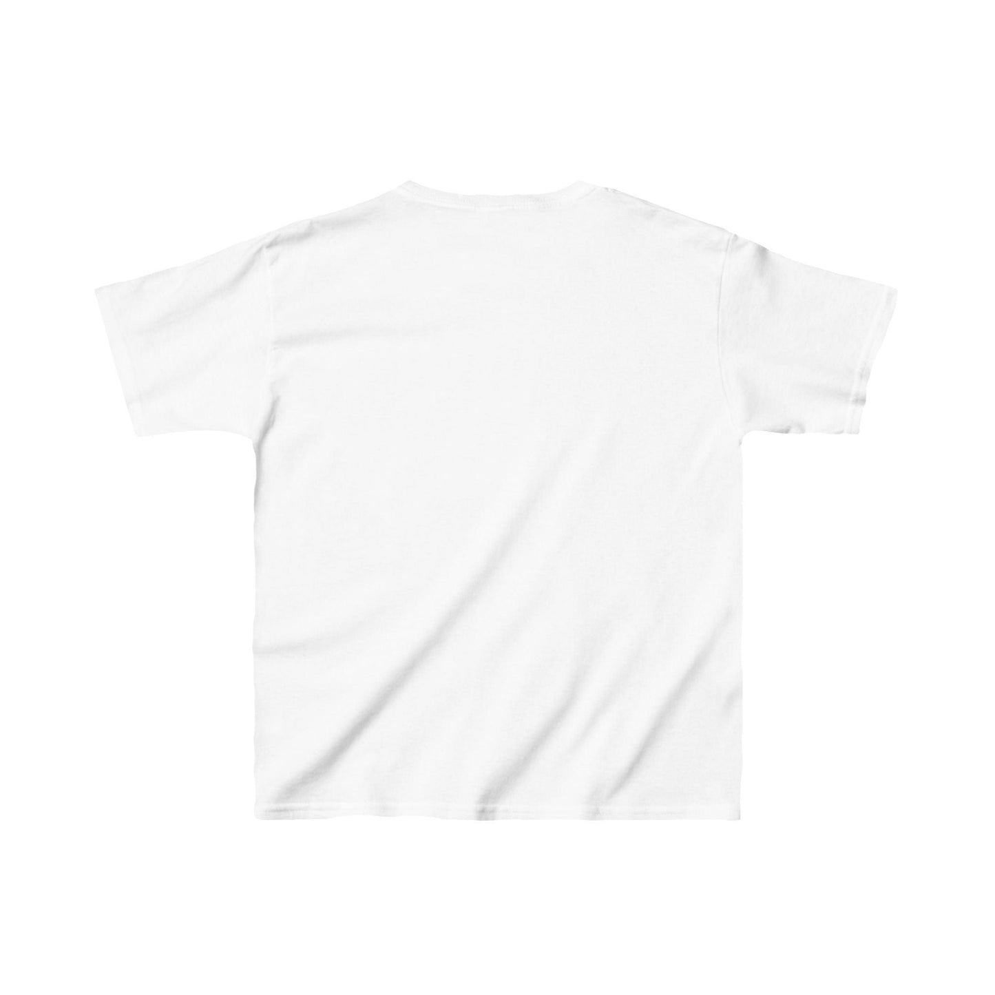 Snoozing Santa's Little Helper: Happy Holidays 🐶 Kids Heavy Cotton™ Tee! - Whippie's
