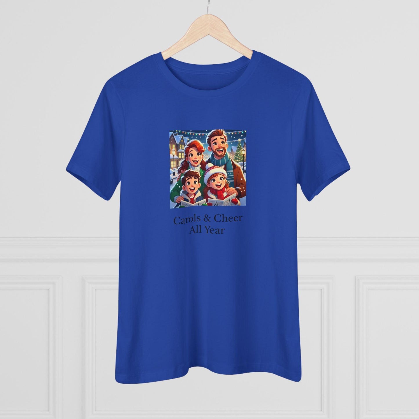 Carols & Cheer All Year - Women's Softstyle Tee - Whippie's