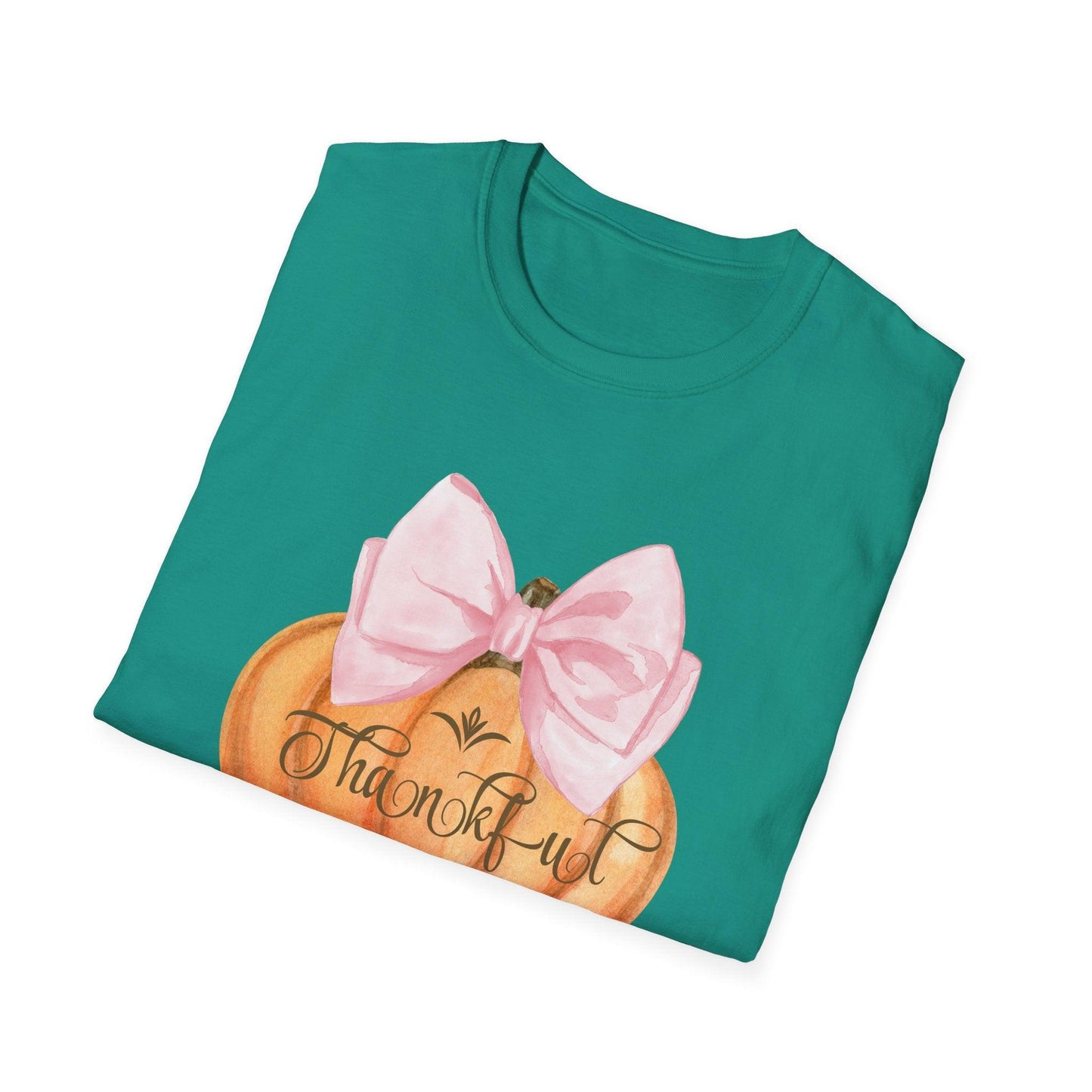 Thankful Pumpkin - A Heart Full of Gratitude! ๐งก๐ Unisex Tee - Whippie's