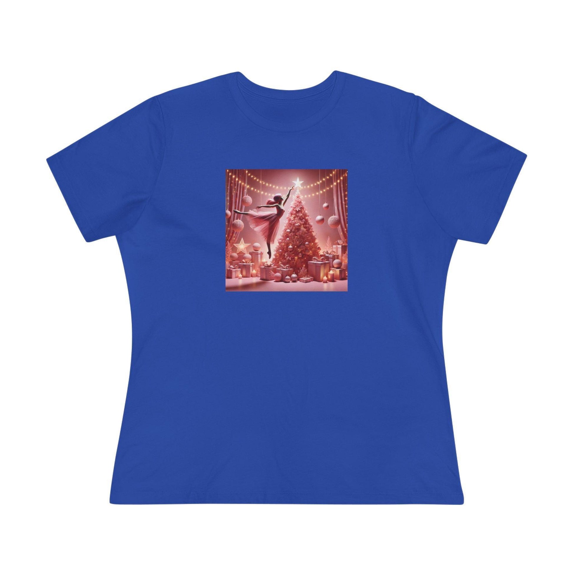 Pink Leap into the Holidays - Women's Softstyle Tee - Whippie's