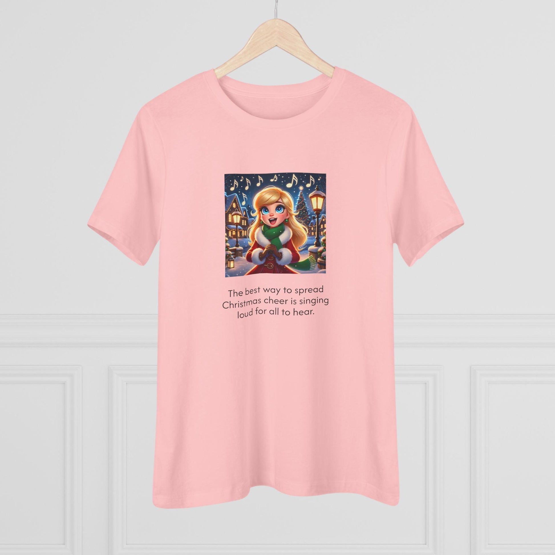 Caroler - Christmas Cheer - LBH Girl - Women's Softstyle Tee - Whippie's