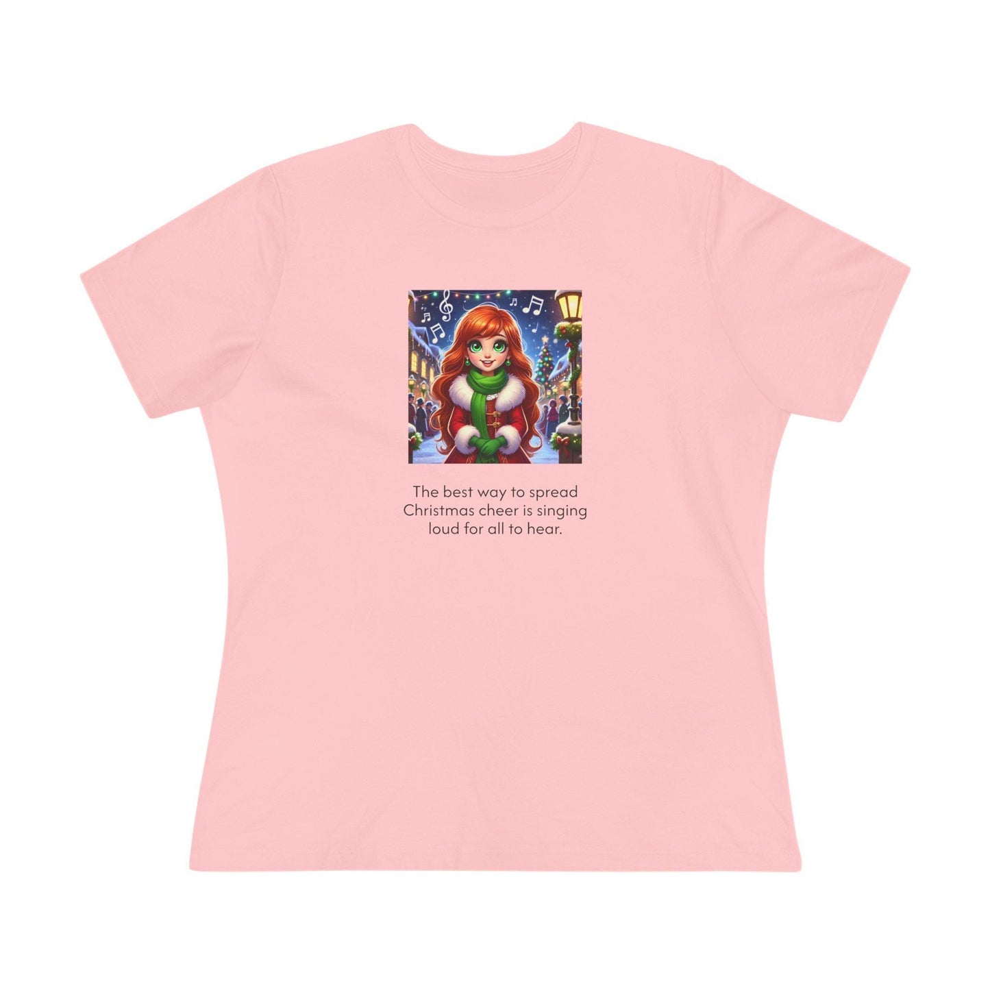 Caroler - Christmas Cheer - RH Girl - Women's Tee - Whippie's