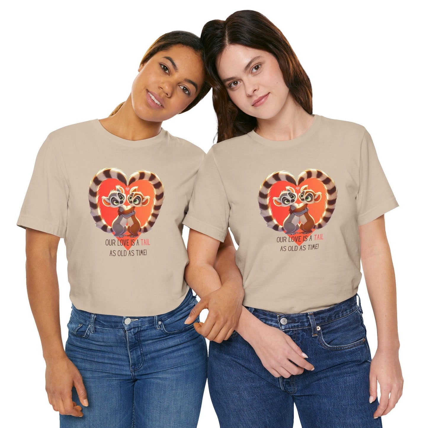 Our Love is a TAIL as Old as Time - Unisex Jersey Tee 💕 - Whippie's