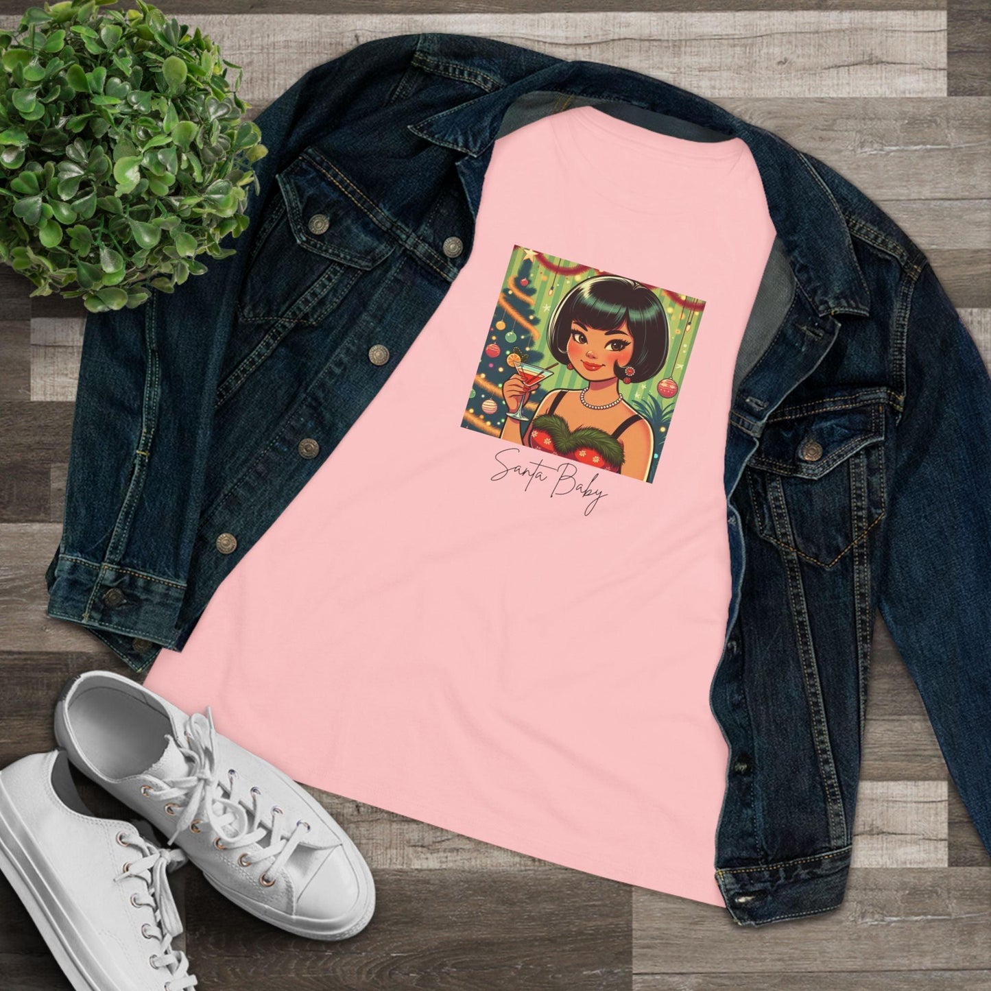 Santa Baby - Women's Softstyle Tee - Whippie's