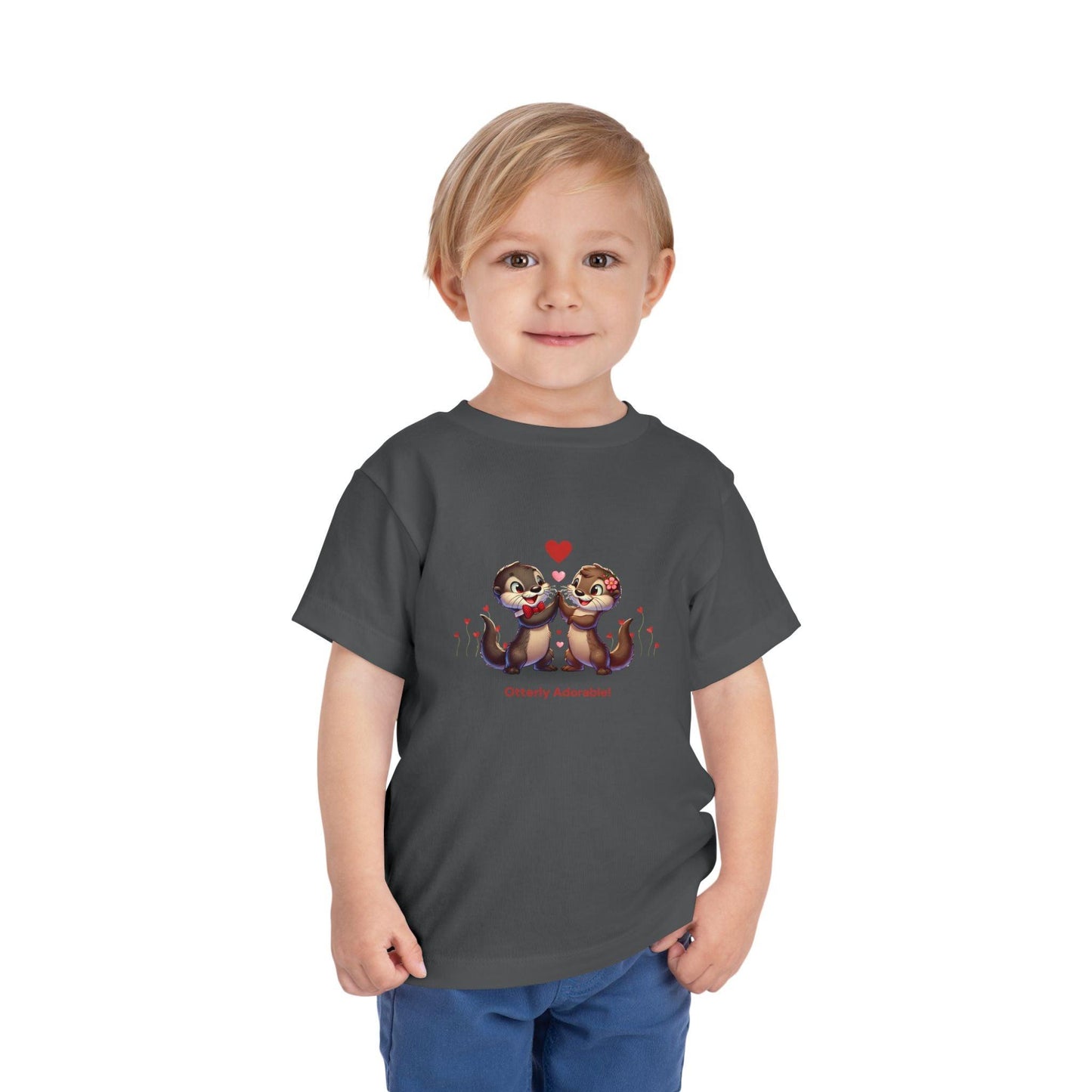 Otterly Adorable Toddler T-Shirt - Cuteness Overload! 💖🦦 - Whippie's