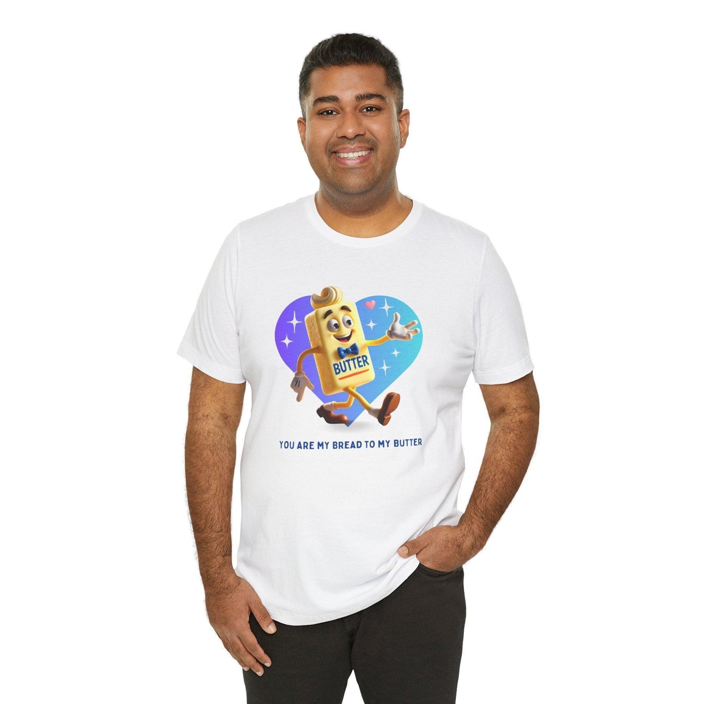 ๐ You're the Bread to My Butter! ๐ง Unisex Jersey Tee โจ The perfect match! - Personalizable - Whippie's