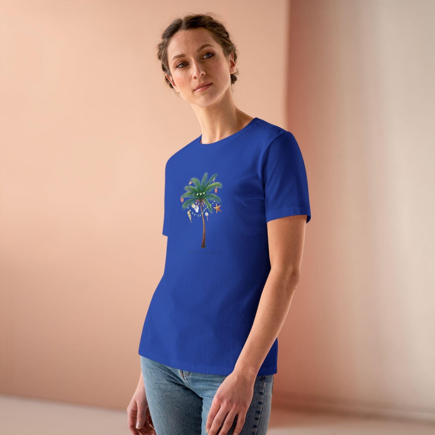 🌴 Jingle Shells & Palm Tree Bells 🐚 Women's Tee ☀️ - Whippie's