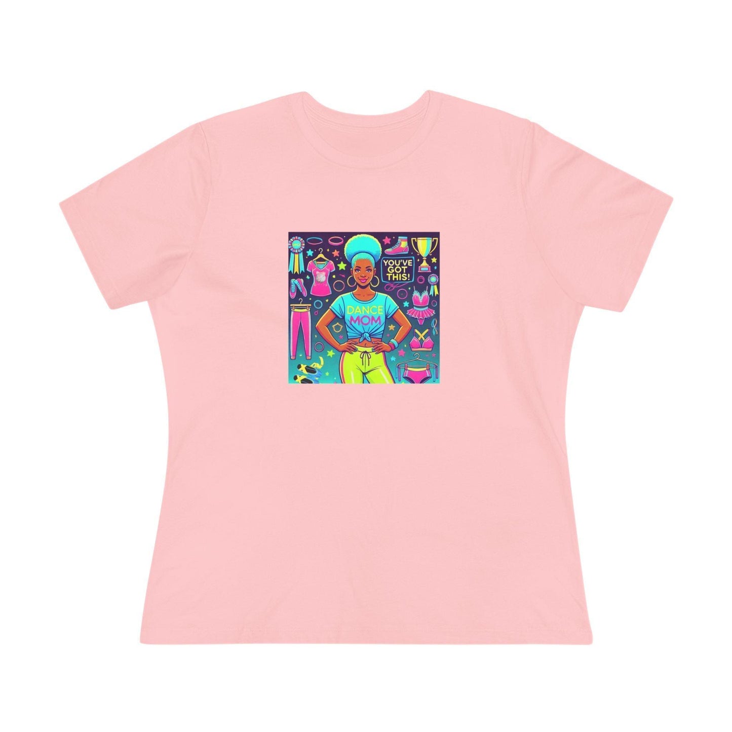 Dance Mom: You've Got This - Blue Hair Mom- You've Got This - Women's Softstyle Tee - Whippie's
