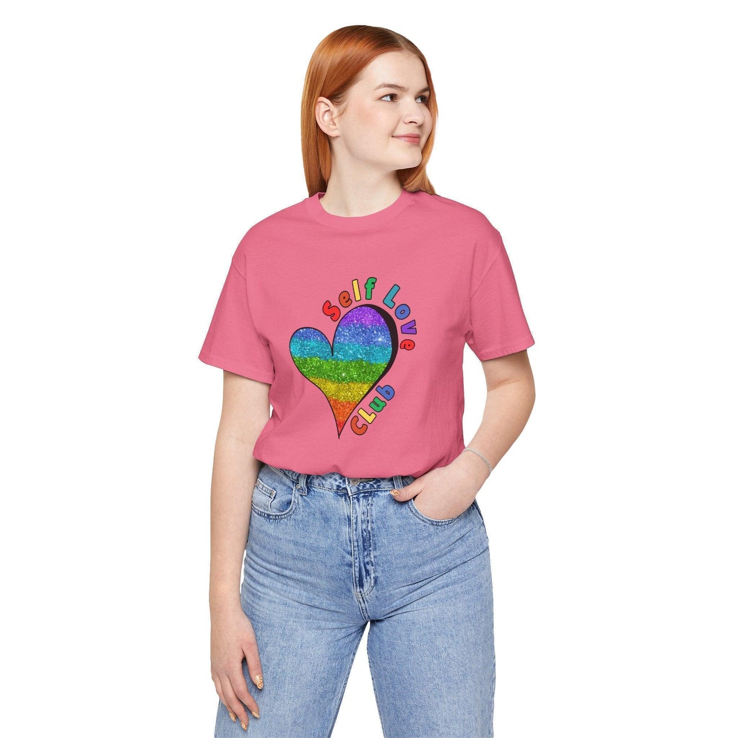 ❤️🔥 Self Love Club 🌈 Unisex Tee ✨ Join the club, love yourself! - Whippie's