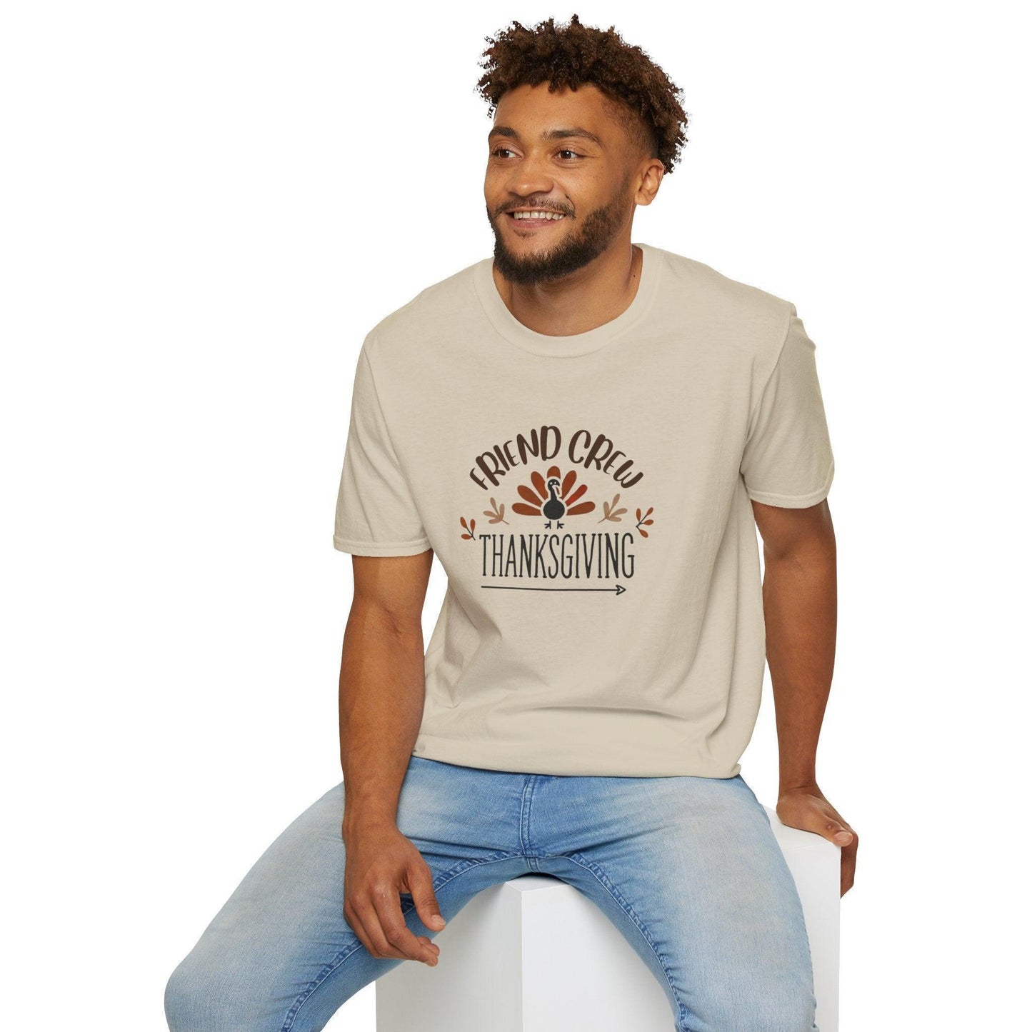 Thanksgiving Friend Crew Unisex T-Shirt - Whippie's