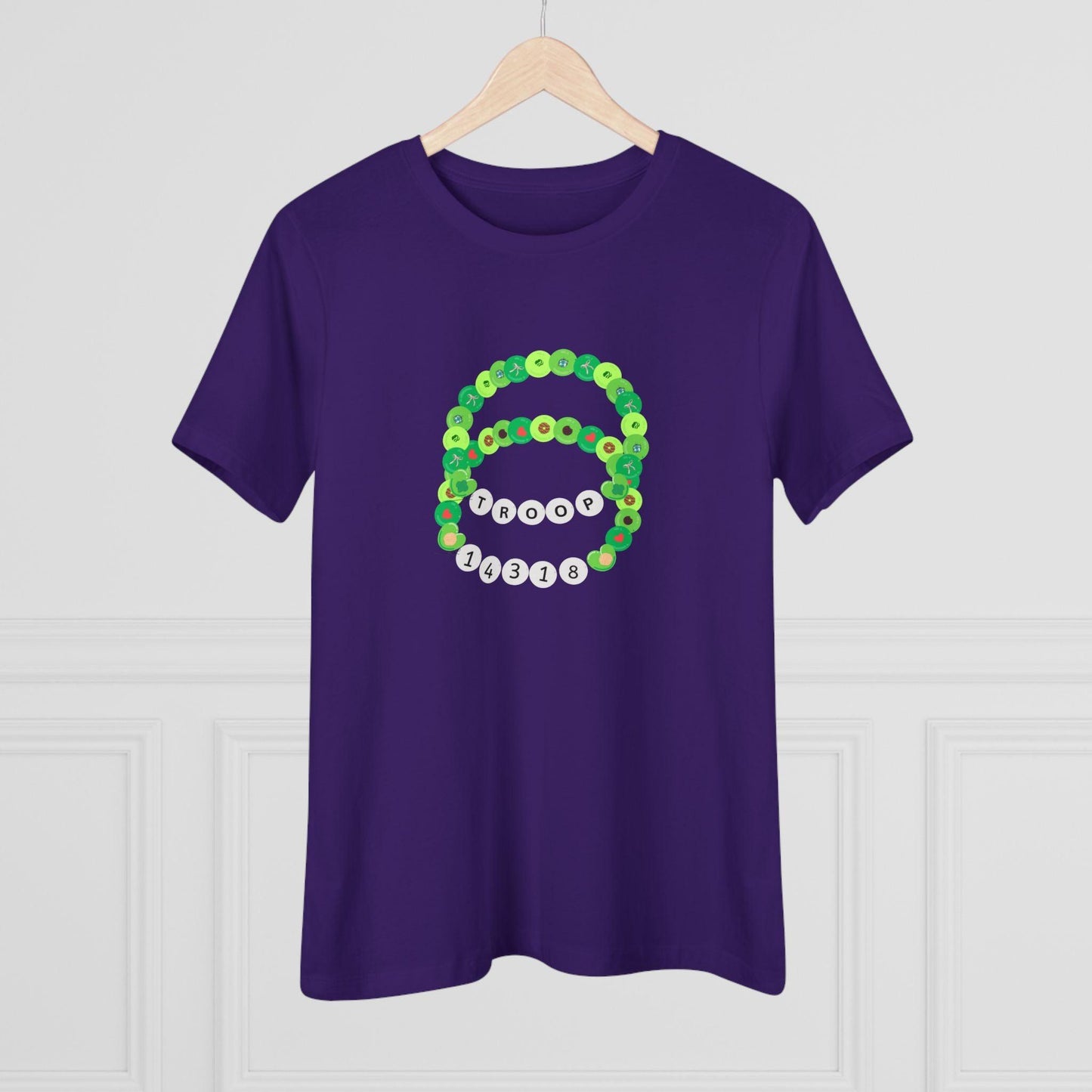 Girl Scout Troop Bracelet Tee - Women's - ✨ Show Your Troop Pride! ✨ - Whippie's