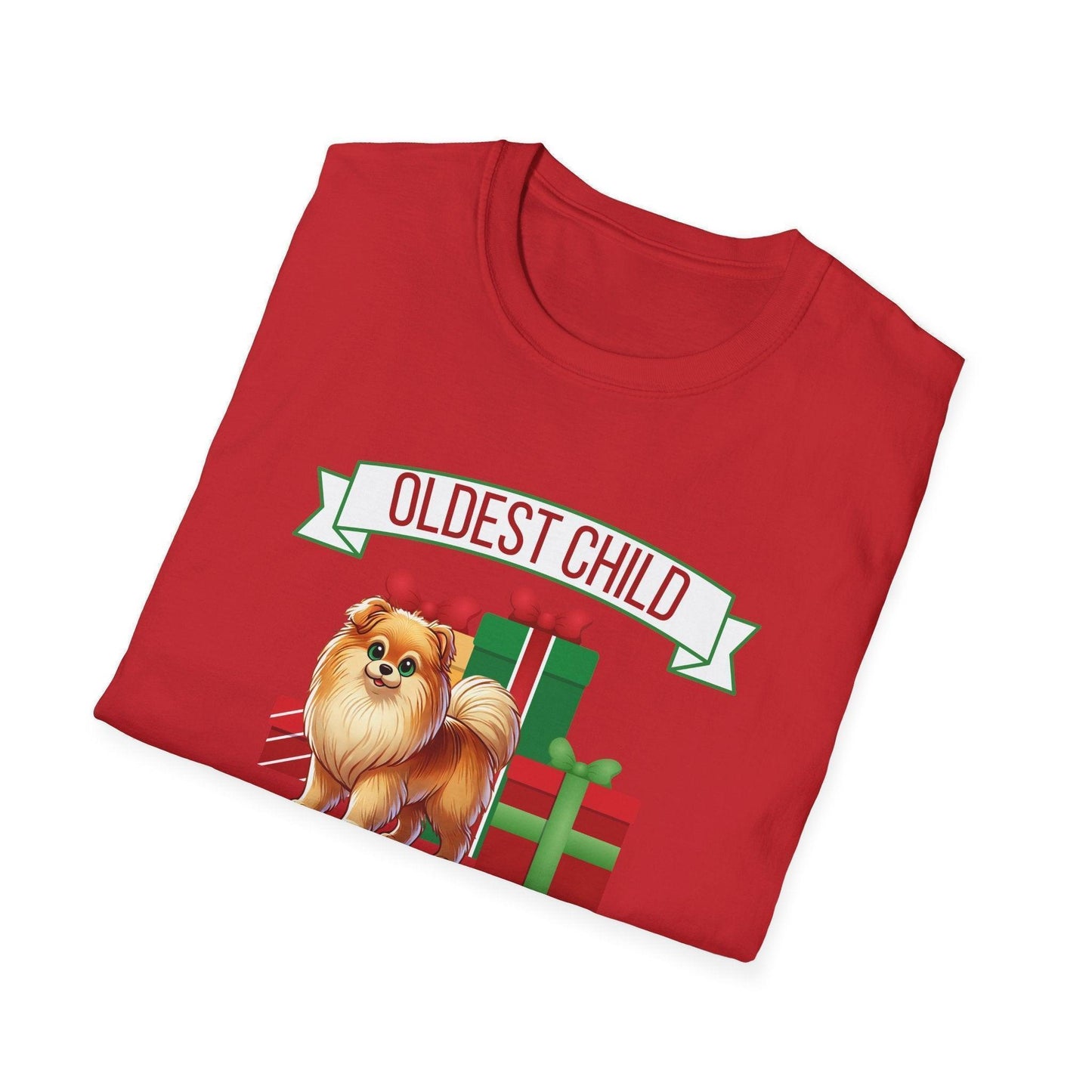 Oldest Child, The Favorite 🎁🐶 Pomeranian - Unisex Tee! 🎁👑 - Whippie's