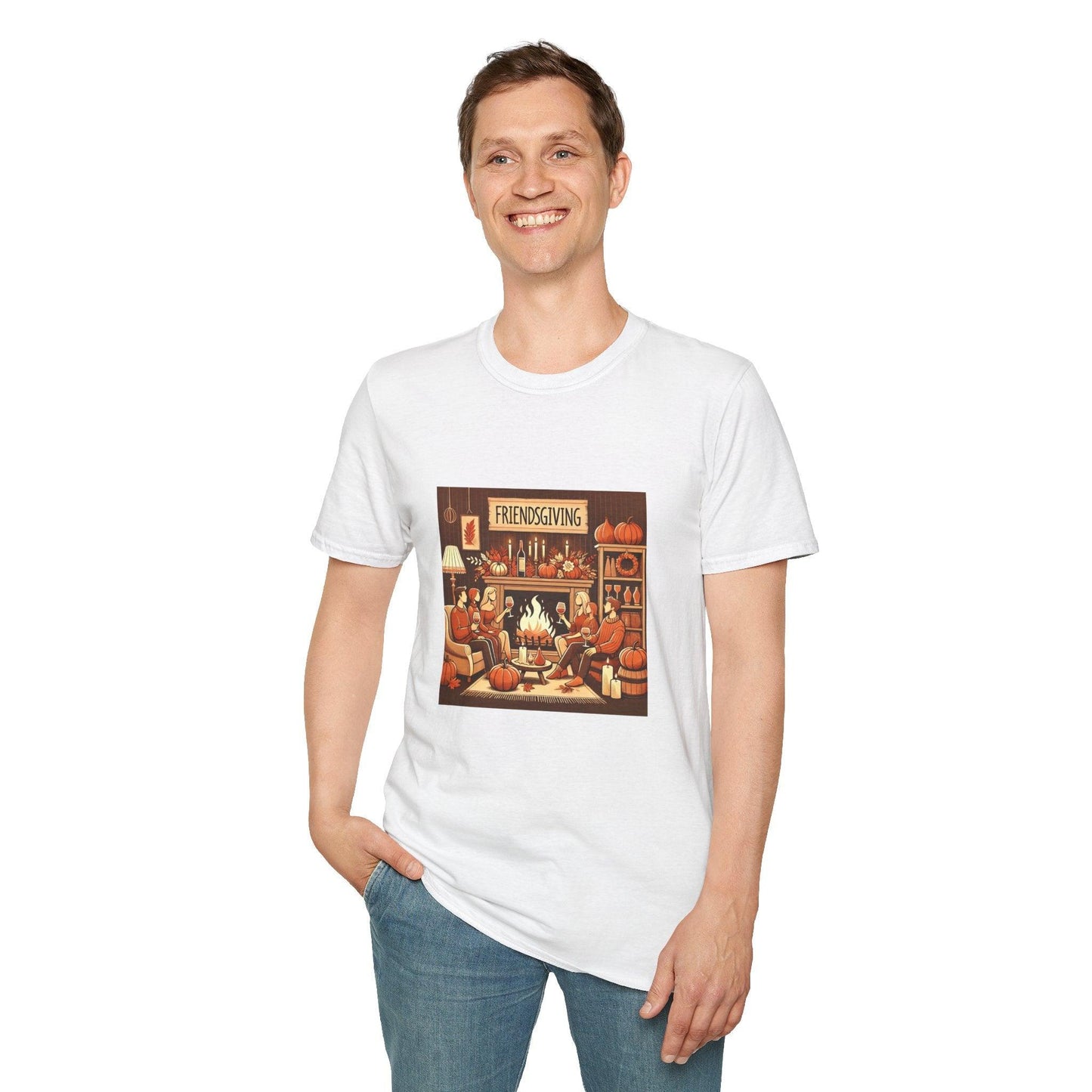 Friendsgiving Vibes - Gather & Give Thanks! š·š Unisex T-Shirt - Whippie's