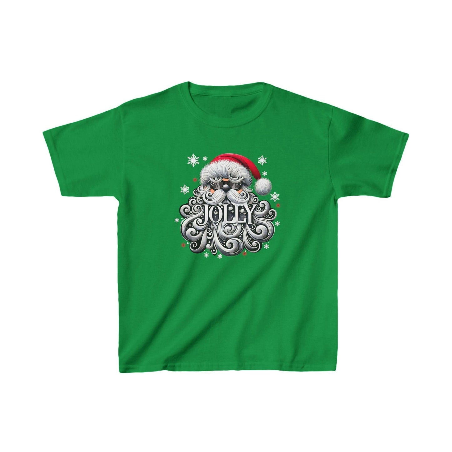 Jolly Santa 😎🎅 - Kids Unisex Heavy Cotton Tee - Whippie's