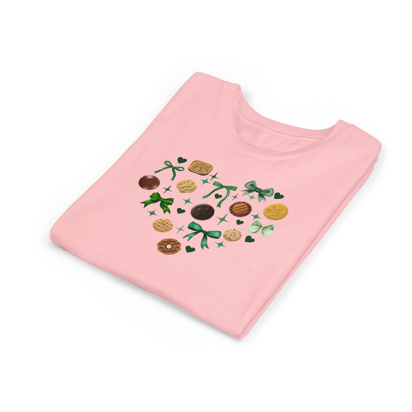 Girl Scout Heart Tee - Sweet Success! 💚🍪 Youth Tee - Whippie's