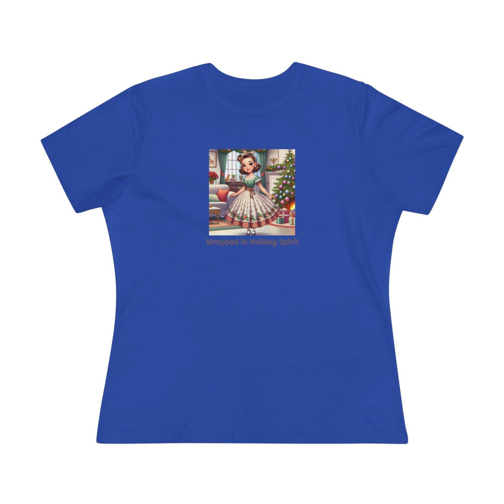 Wrapped in Holiday Spirit - Women's Softstyle Tee - Whippie's