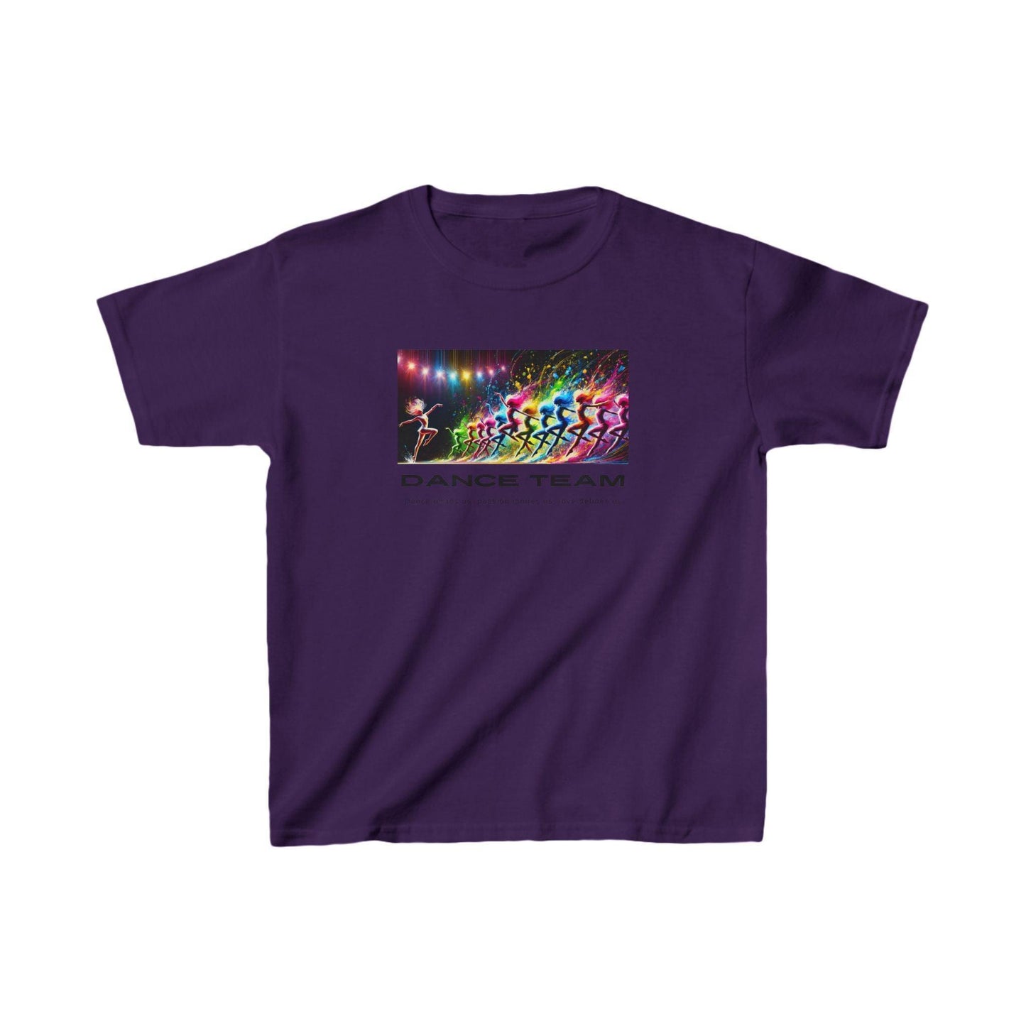 Dance Team: Dance unites us, passion ignites us, love defines us! 👧🏻👦🏾 Kids Heavy Cotton™ Tee 🎨 - Whippie's