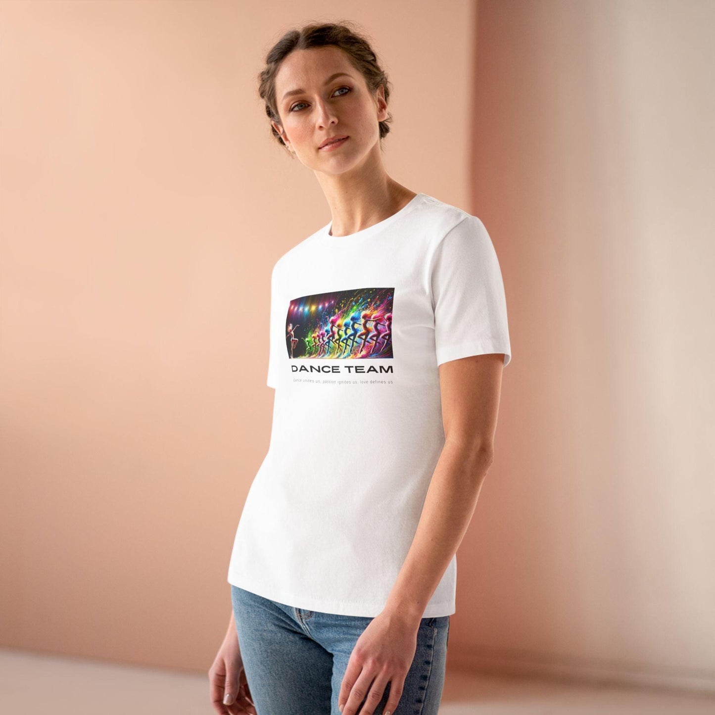Dance Team: Dance unites us, passion ignites us, love defines us! 💃♀️ Women's Softstyle Tee 🎨 - Whippie's