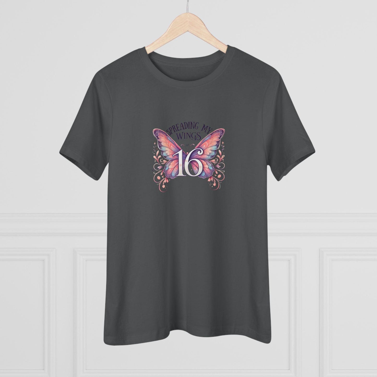Spread My Wings at 16 - Soaring into a New Chapter 🦋 - Women's Softstyle Tee - Whippie's