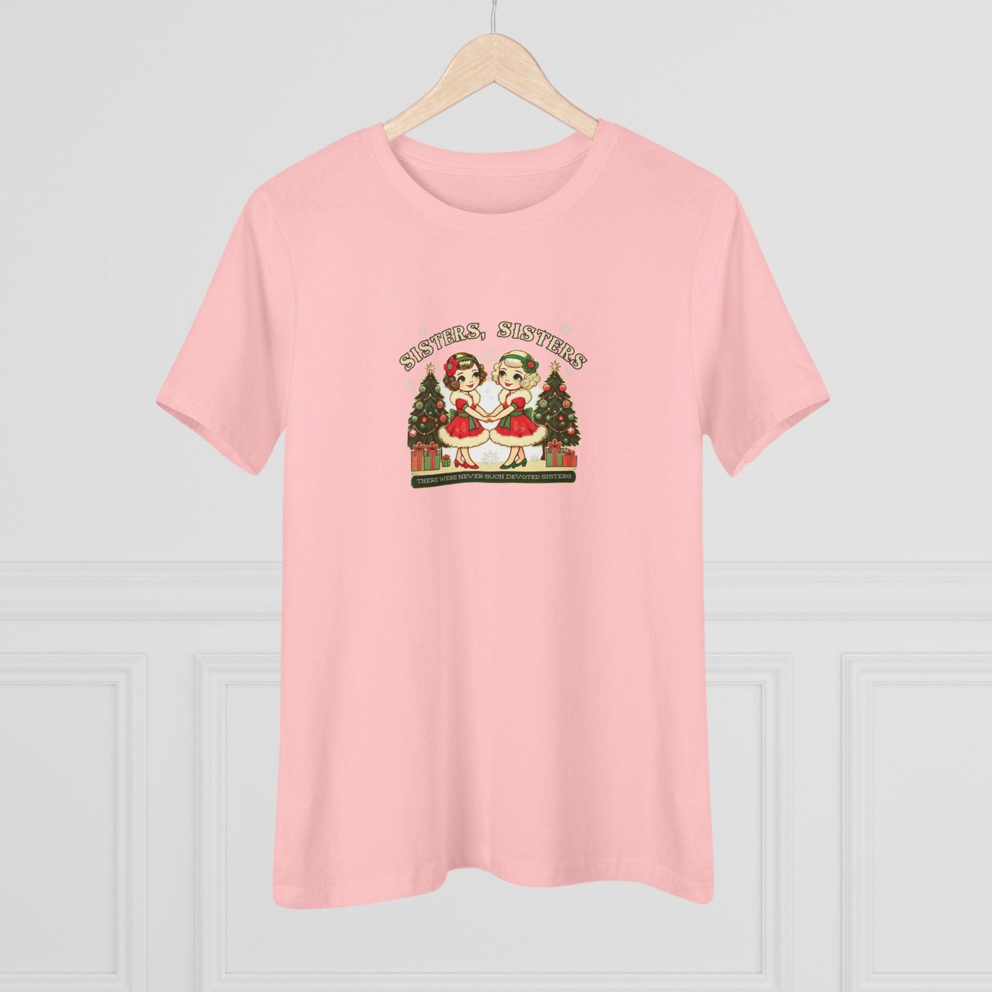 Sisters, Sisters (Blonde Sisters) - There Were Never Such Devoted Sisters! 👭🏼🎄 Women's Softstyle Tee - Whippie's