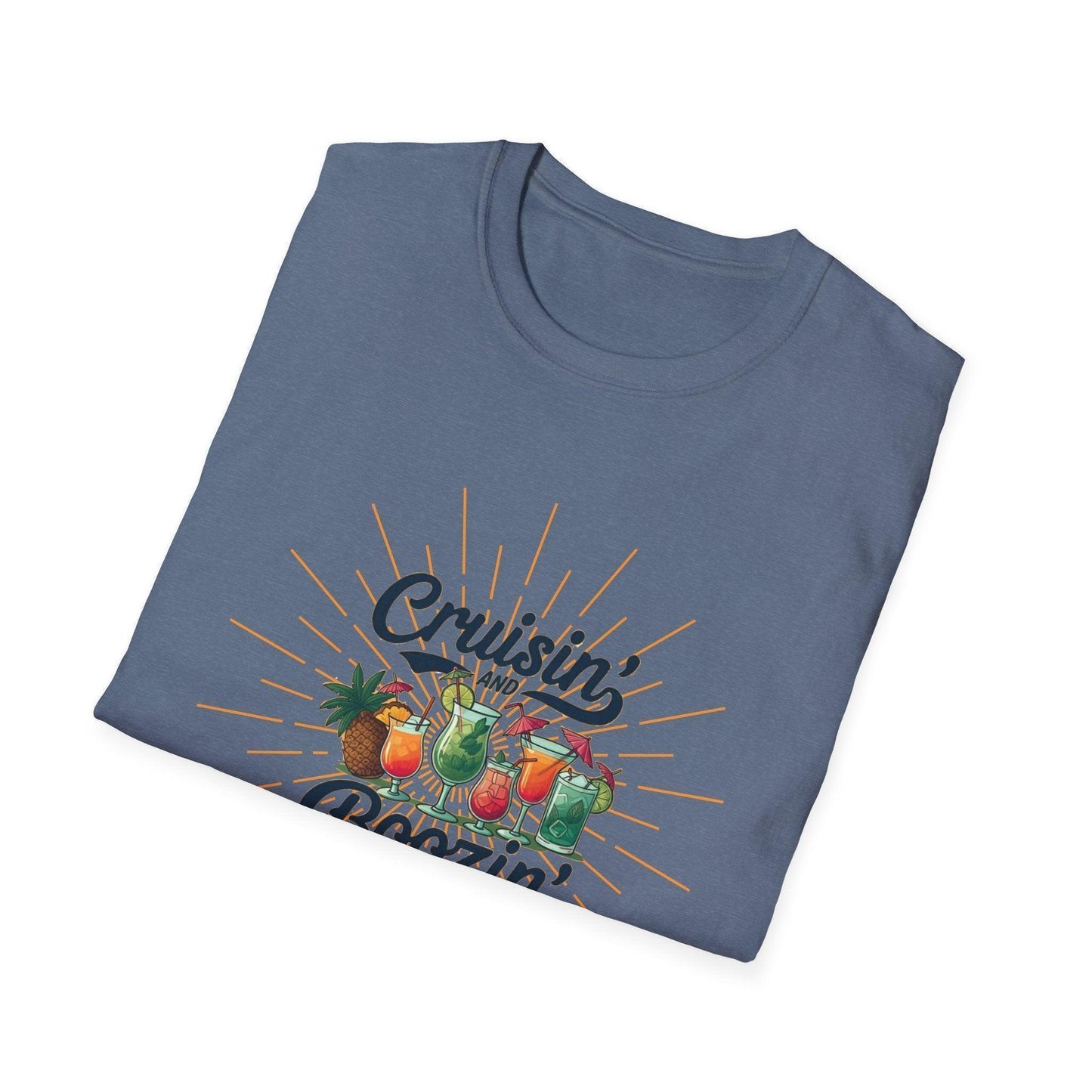 Cruisin' and Boozin Unisex Tee ๐ณ๏ธ๐น - Whippie's