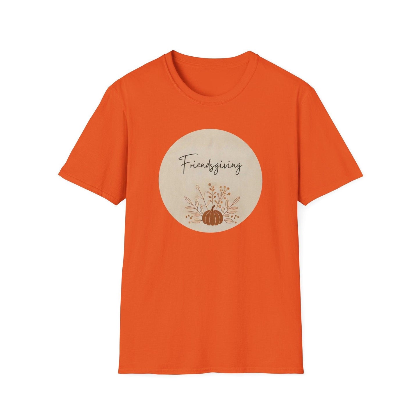 Friendsgiving Vibes - Gather & Give Thanks! 🍂🍁 - Unisex T-Shirt - Whippie's