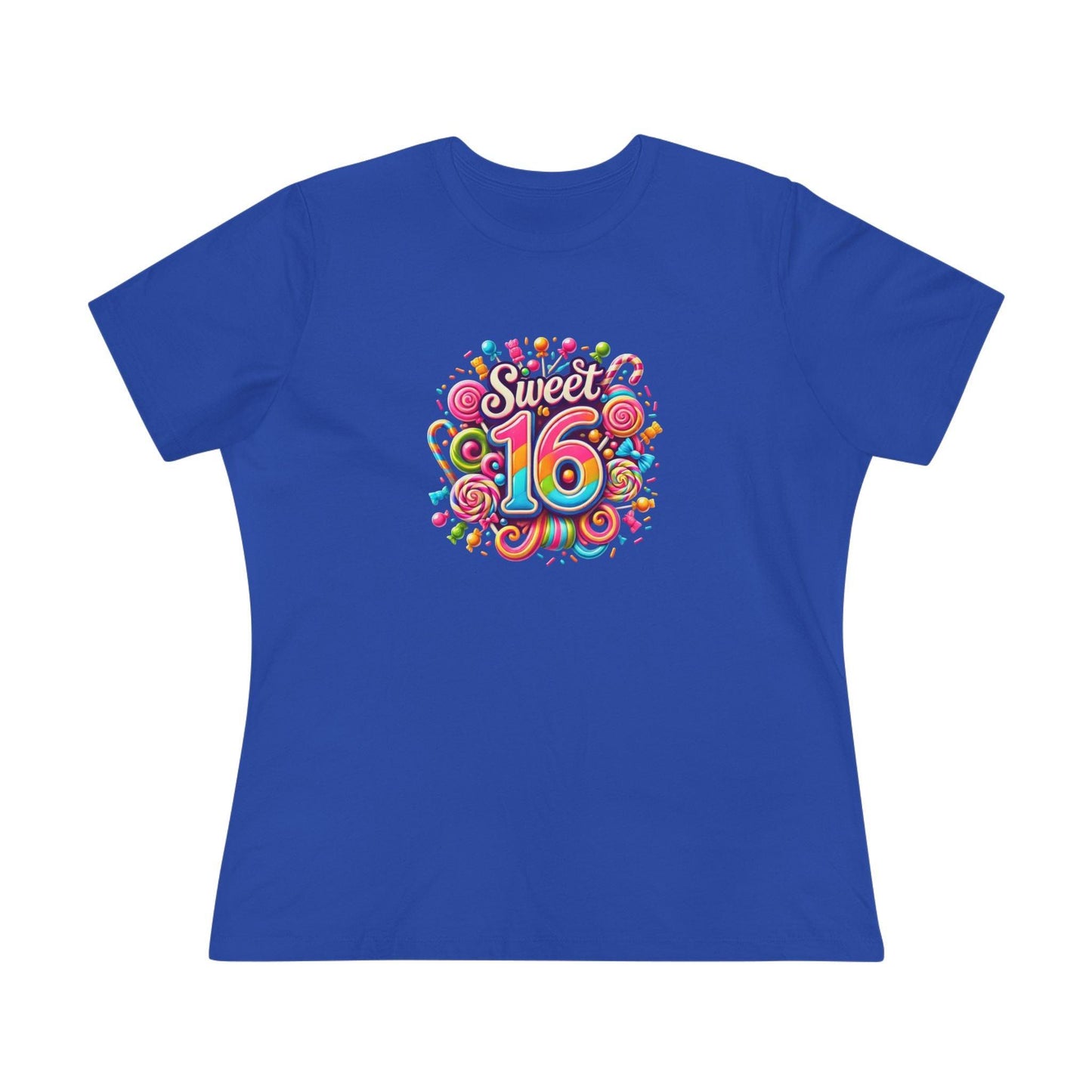 Sweet 16 Tee - Let's Celebrate! 🎉🍭 - Women's Softstyle Tee - Whippie's