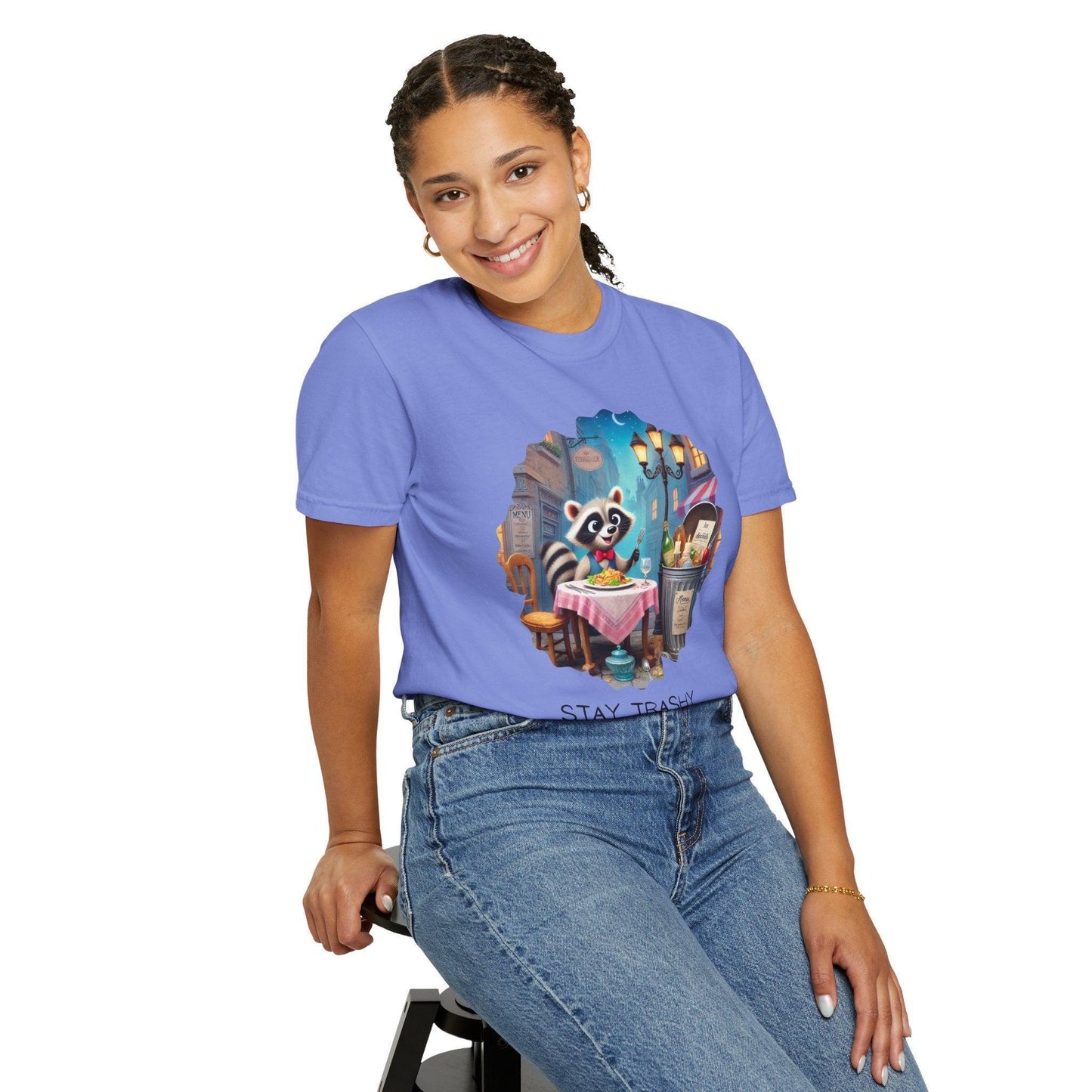 Stay Trashy! 🦝 🗑️ Unisex Tee - Comfort Colors ✨ - Whippie's