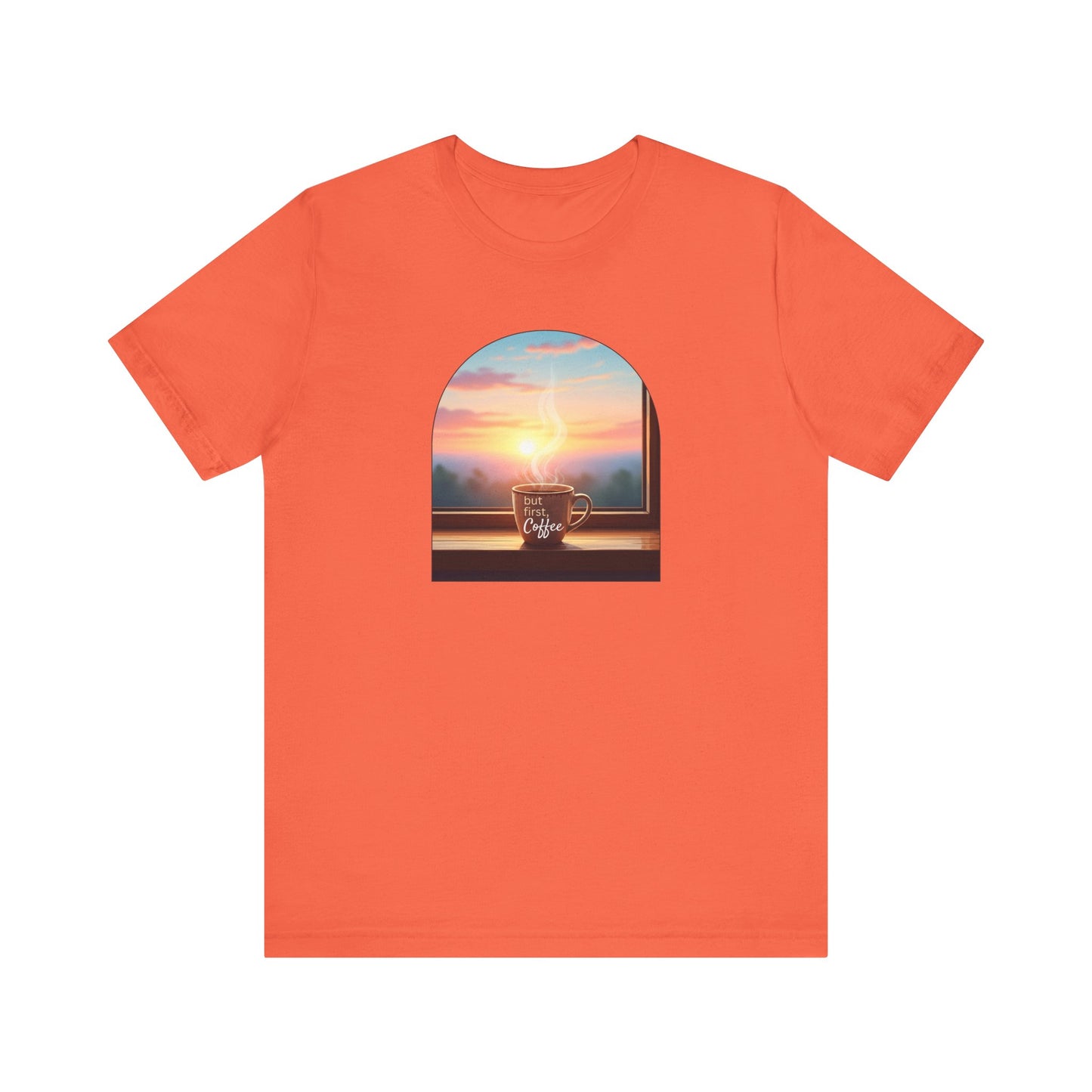 But First, Coffee - Unisex Jersey Tee - Whippie's