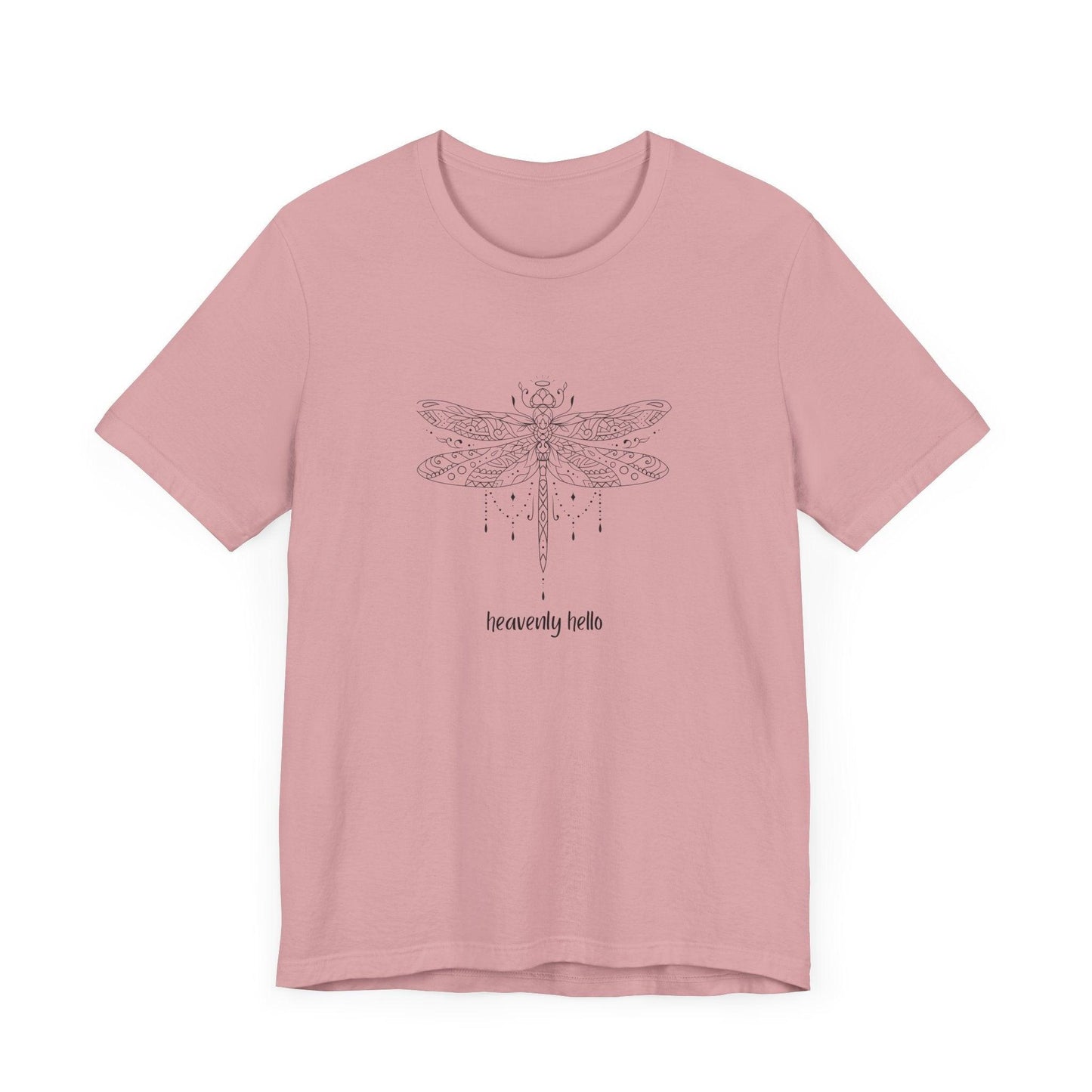 Heavenly Hello Unisex Jersey Tee - 🕊️ Carry a Piece of Heaven Close to Your Heart 🕊️ - Whippie's