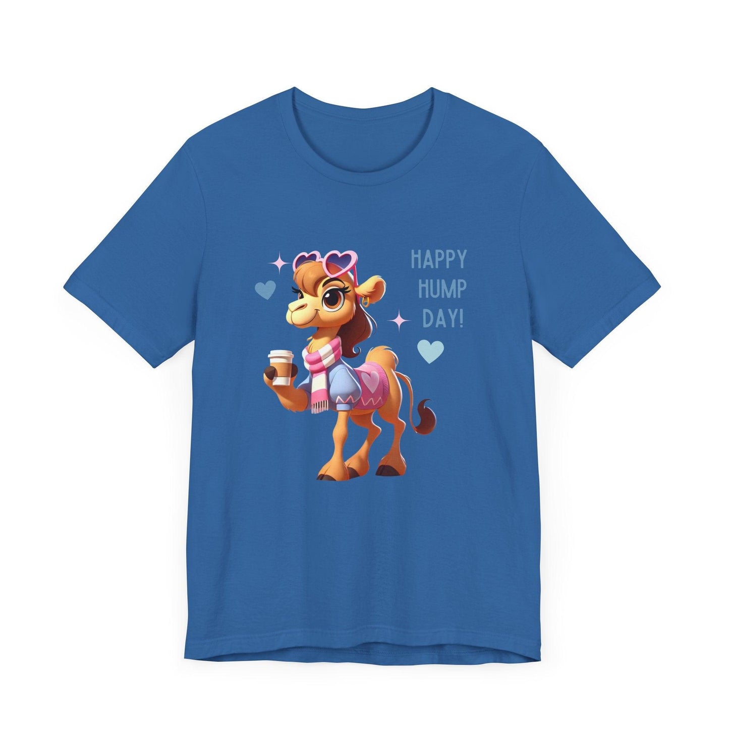 Happy Hump Day - Unisex Jersey Tee - 🐪 Celebrate the Midweek Hump with a Smile! 🐪 - Whippie's