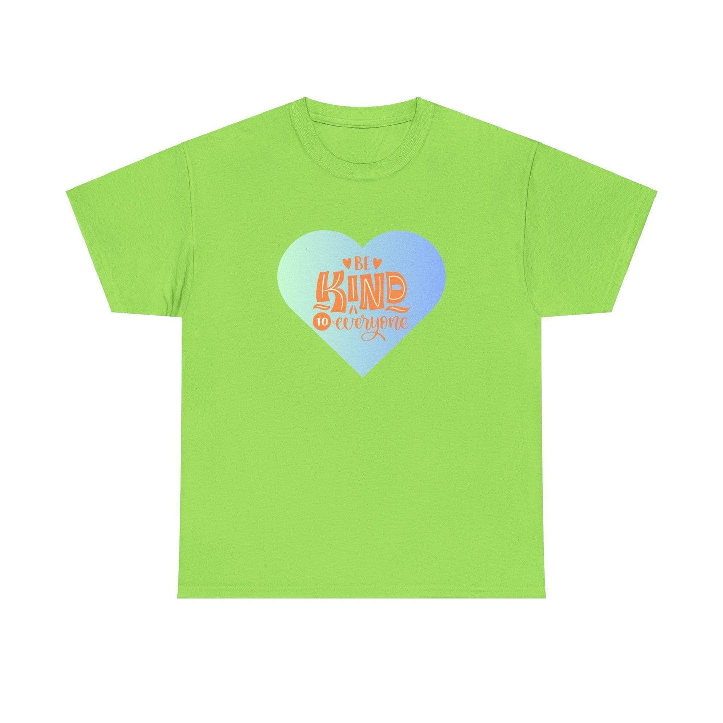 Be Kind to Everyone Unisex Heavy Cotton Tee 💙 - Whippie's