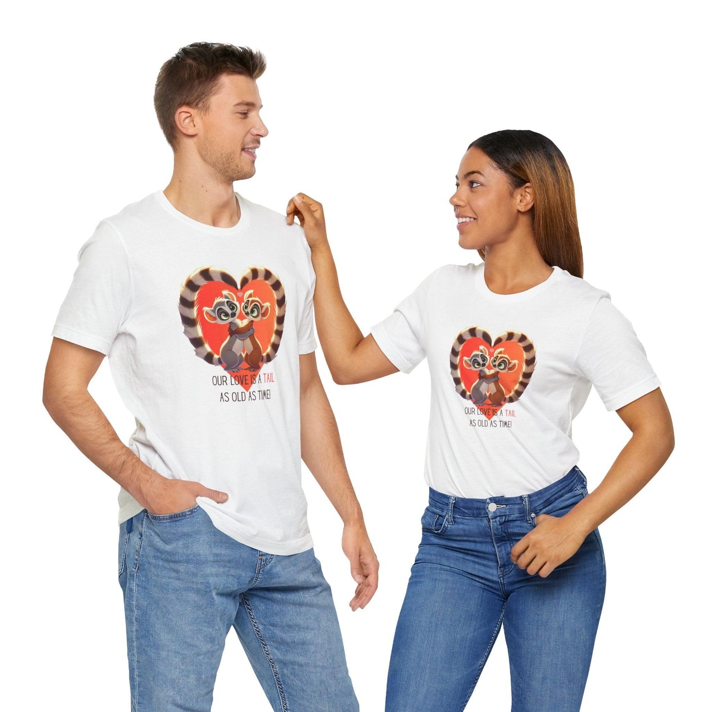 Our Love is a TAIL as Old as Time - Unisex Jersey Tee 💕 - Whippie's