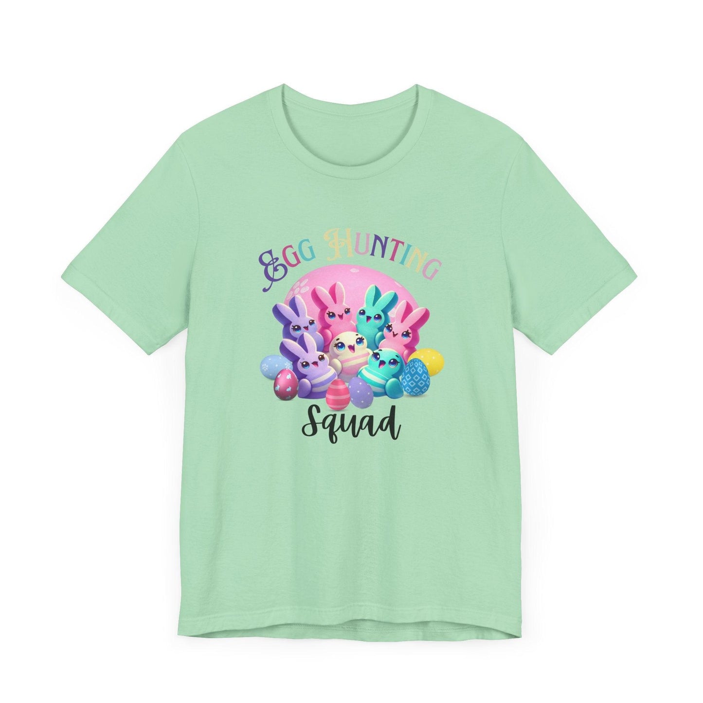Egg Hunting Squad Unisex Jersey Tee - 🐣🐰 Hop into Easter Fun! 🐰🐣 - Whippie's