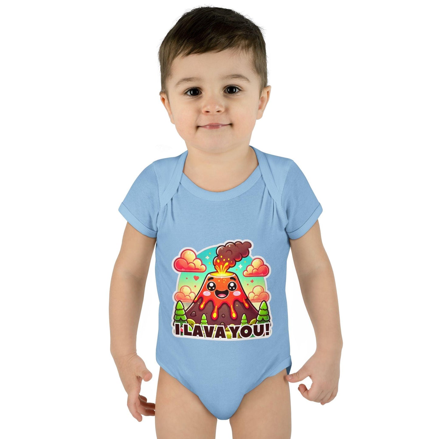 I Lava You - Baby Onesie ❤️🌋 - Whippie's