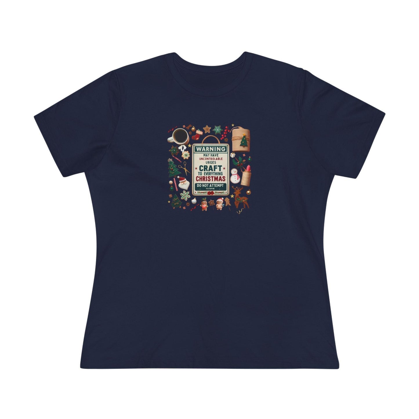 Warning: Uncontrollable Urge to Craft - Women's Softstyle Tee - Whippie's