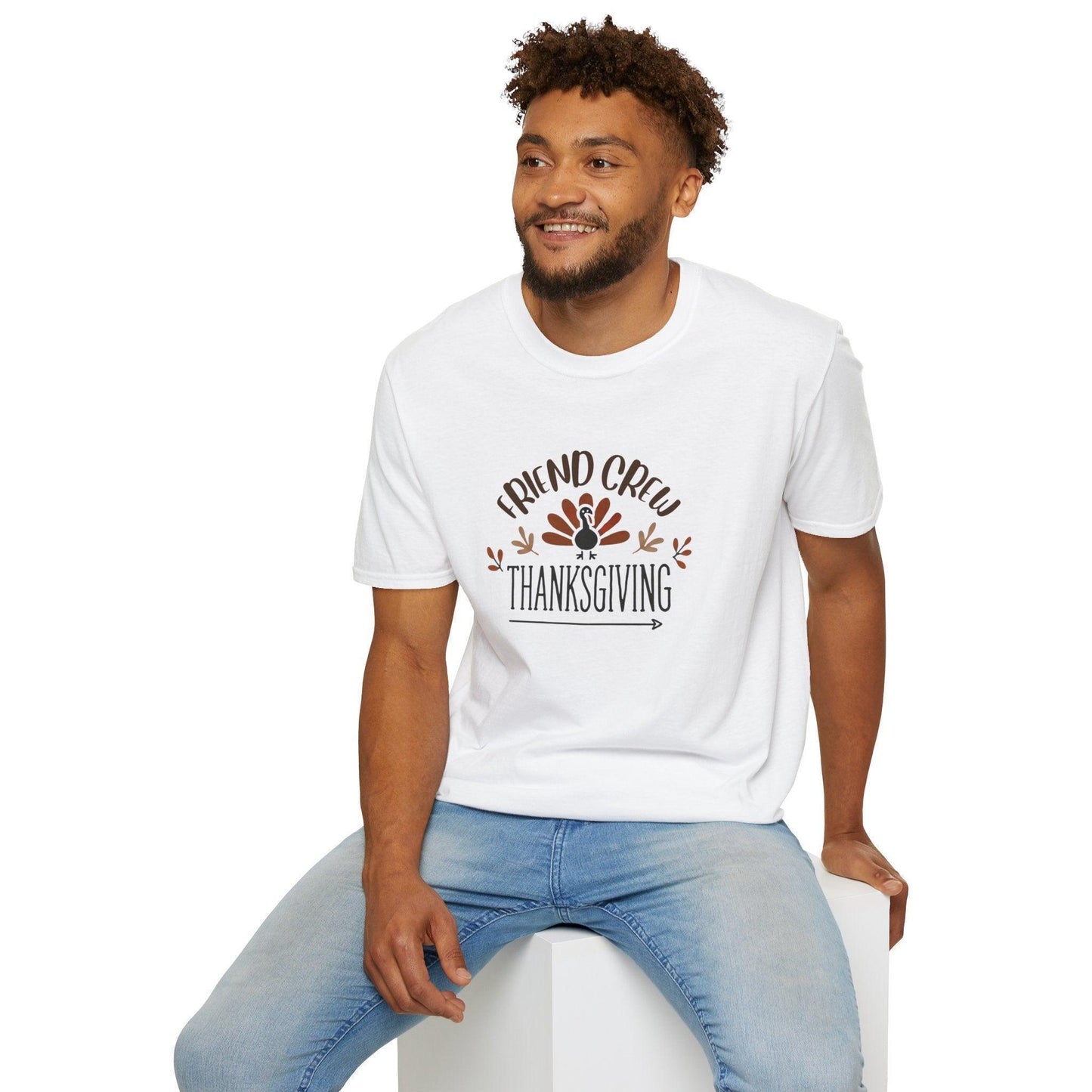 Thanksgiving Friend Crew Unisex T-Shirt - Whippie's