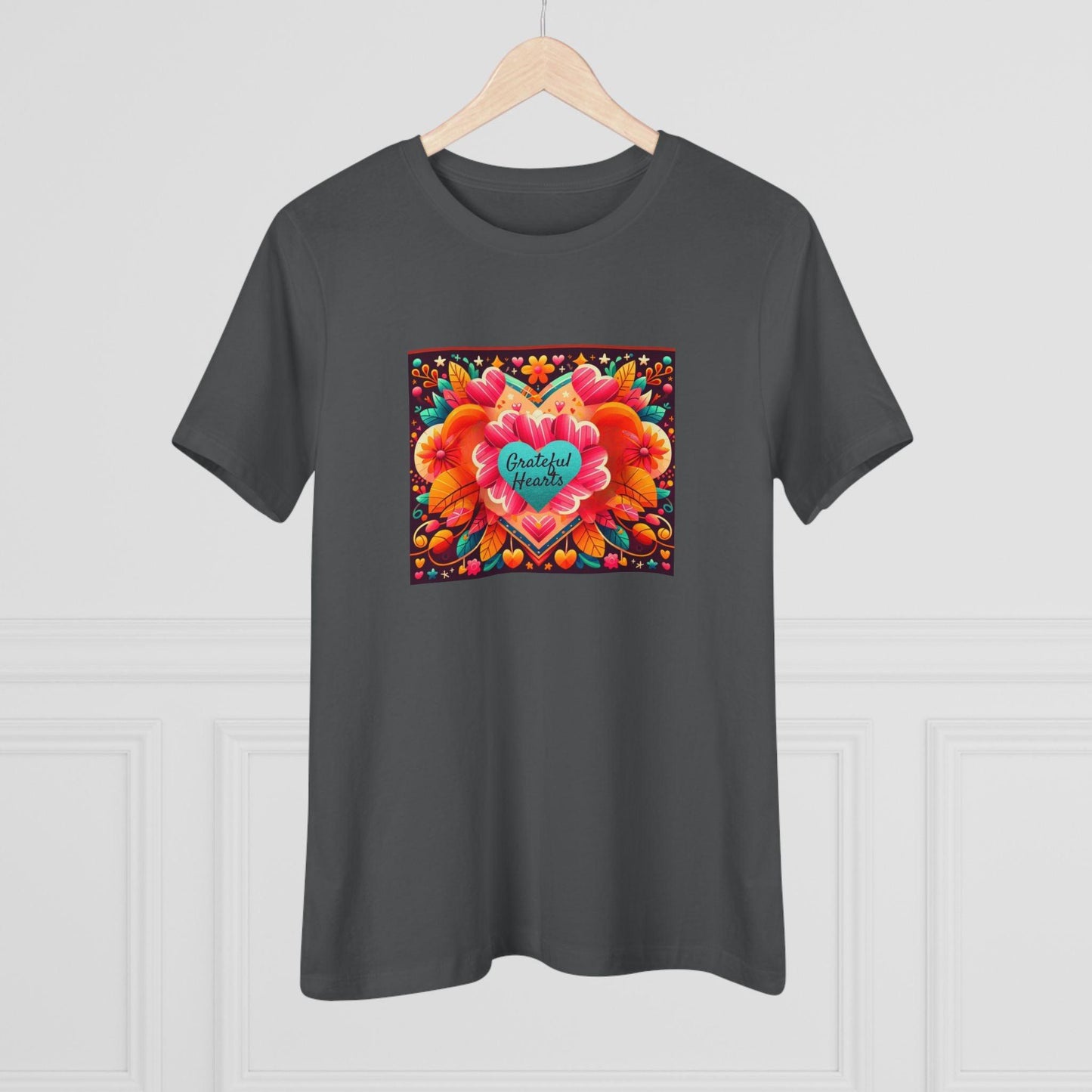 Grateful Hearts - A Celebration of Love and Gratitude 🧡💛❤️ - Women's Softstyle Tee - Whippie's